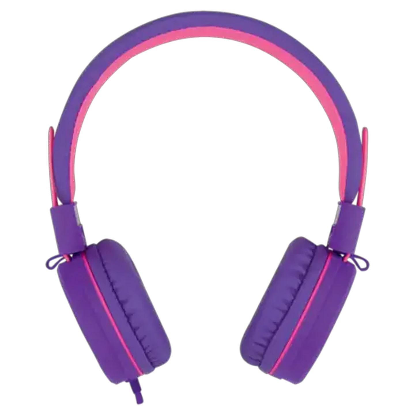 Image of Polaroid Purple Foldable Headphones