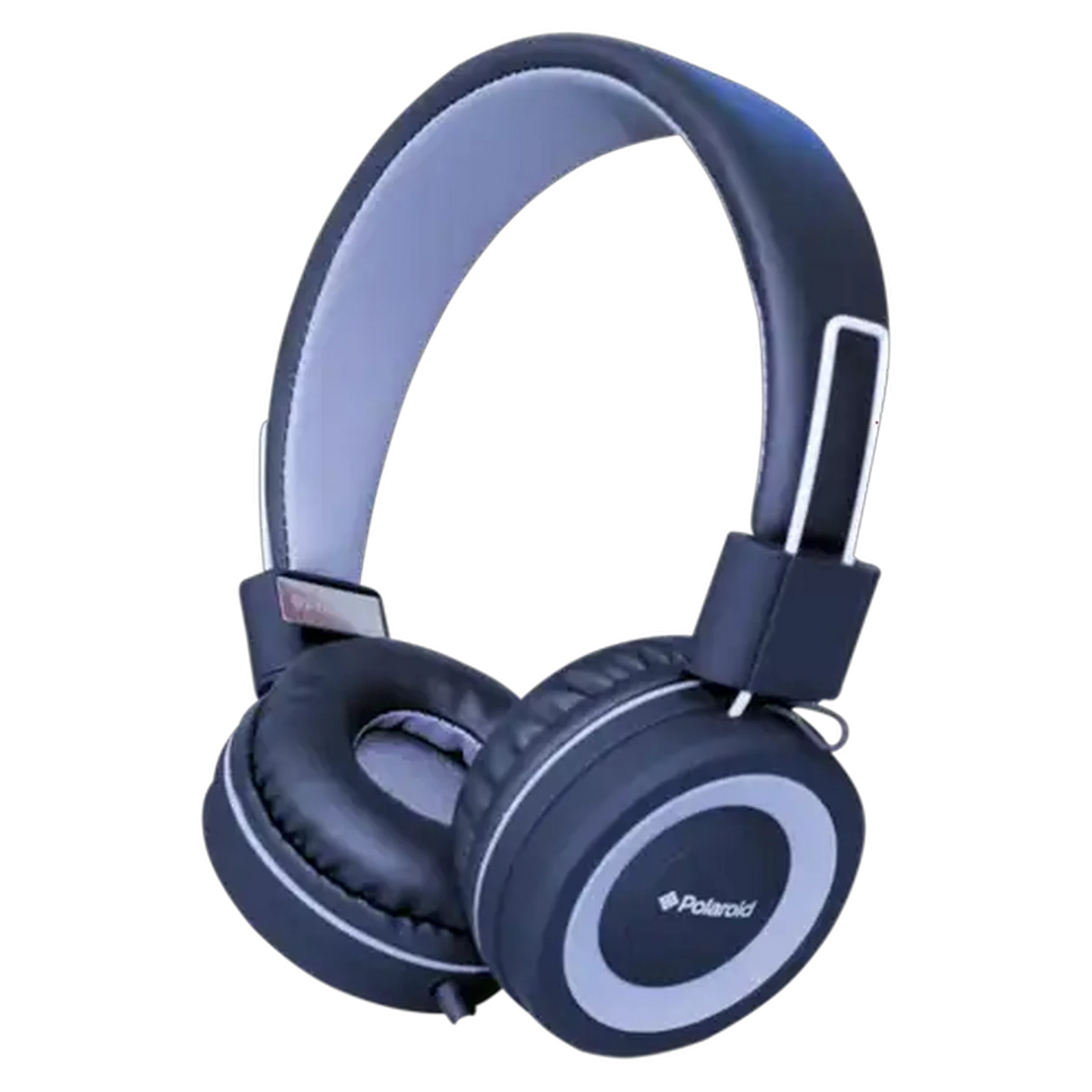 Image of Polaroid Black & Grey Foldable Headphones