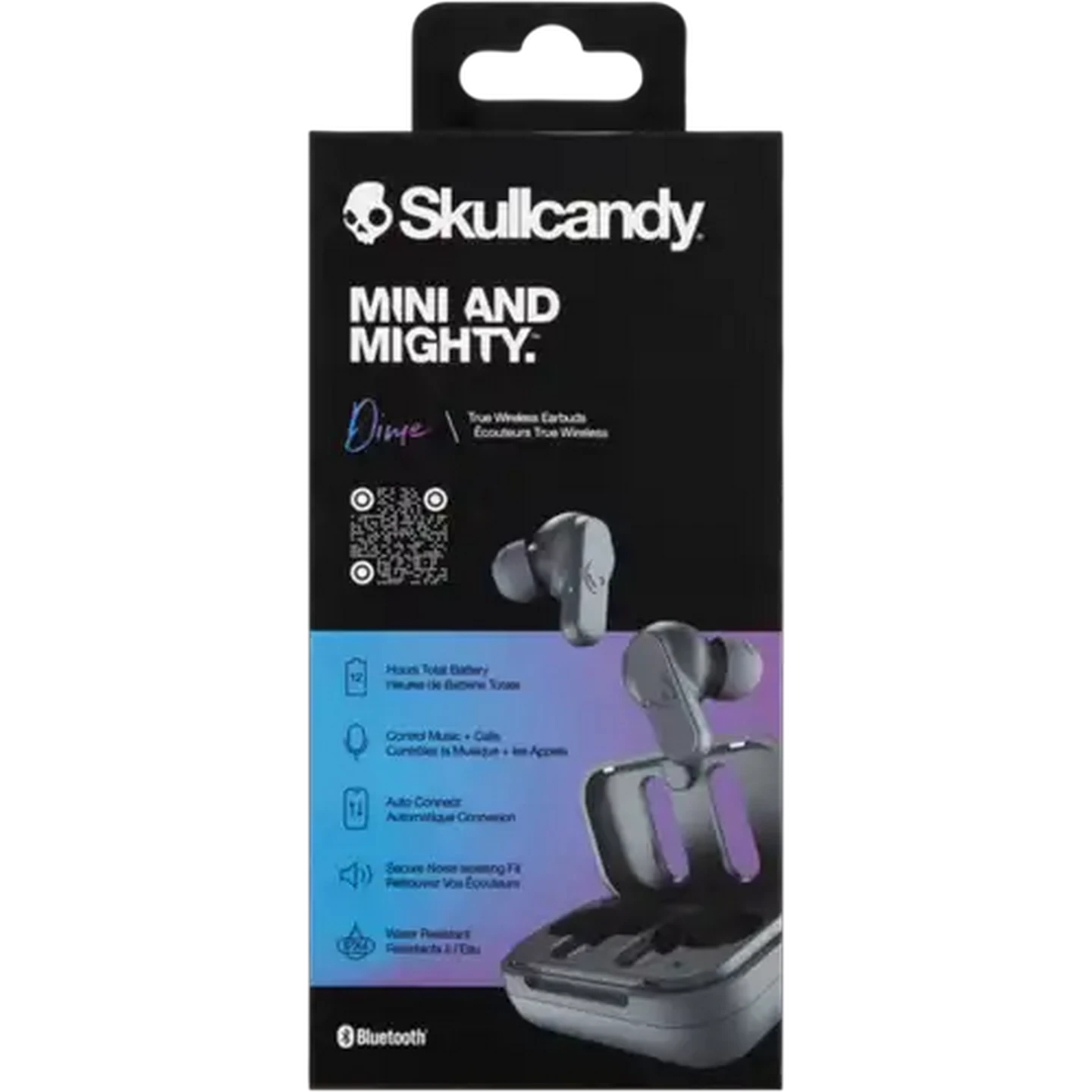 Image of Skullcandy Dime Chilled Grey True Wireless Bluetooth Earphones