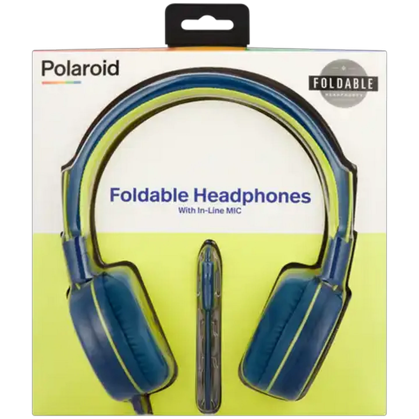Image of Polaroid Foldable Headphones With Mic