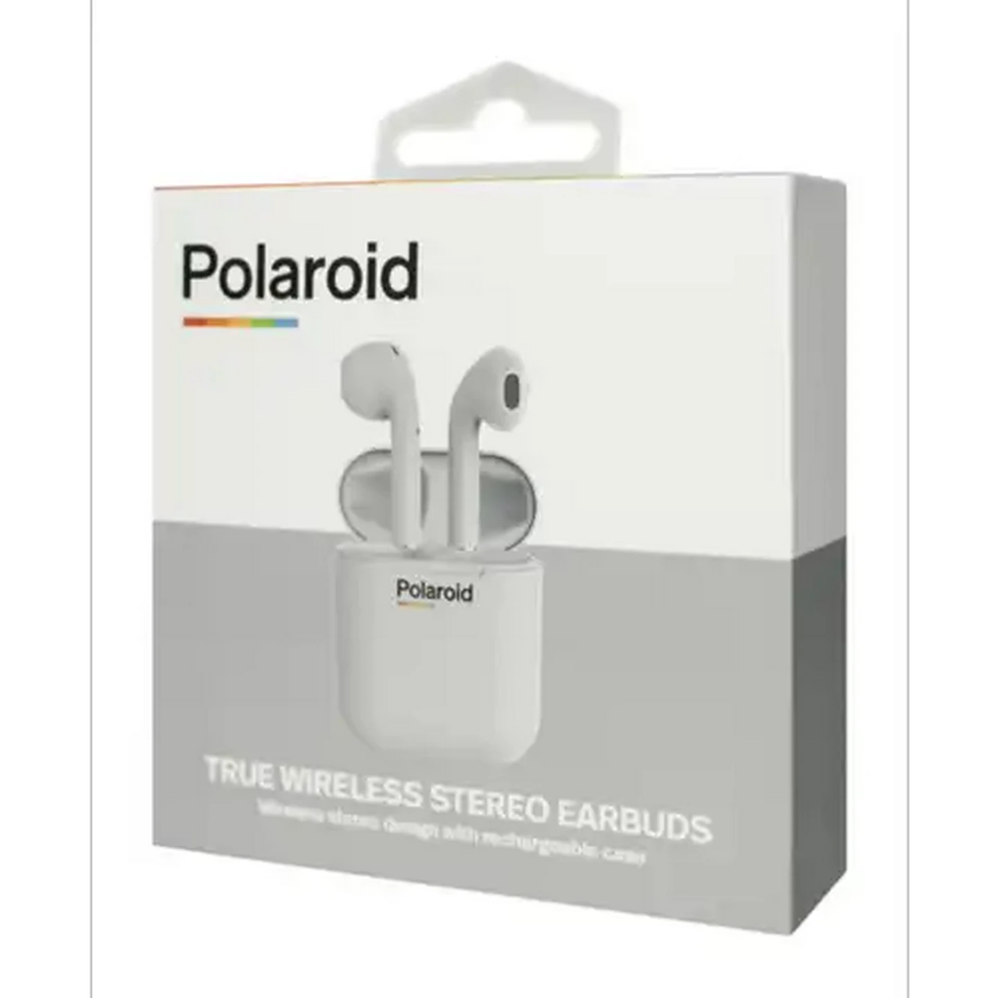 Image of Polaroid White True Bluetooth Earphones