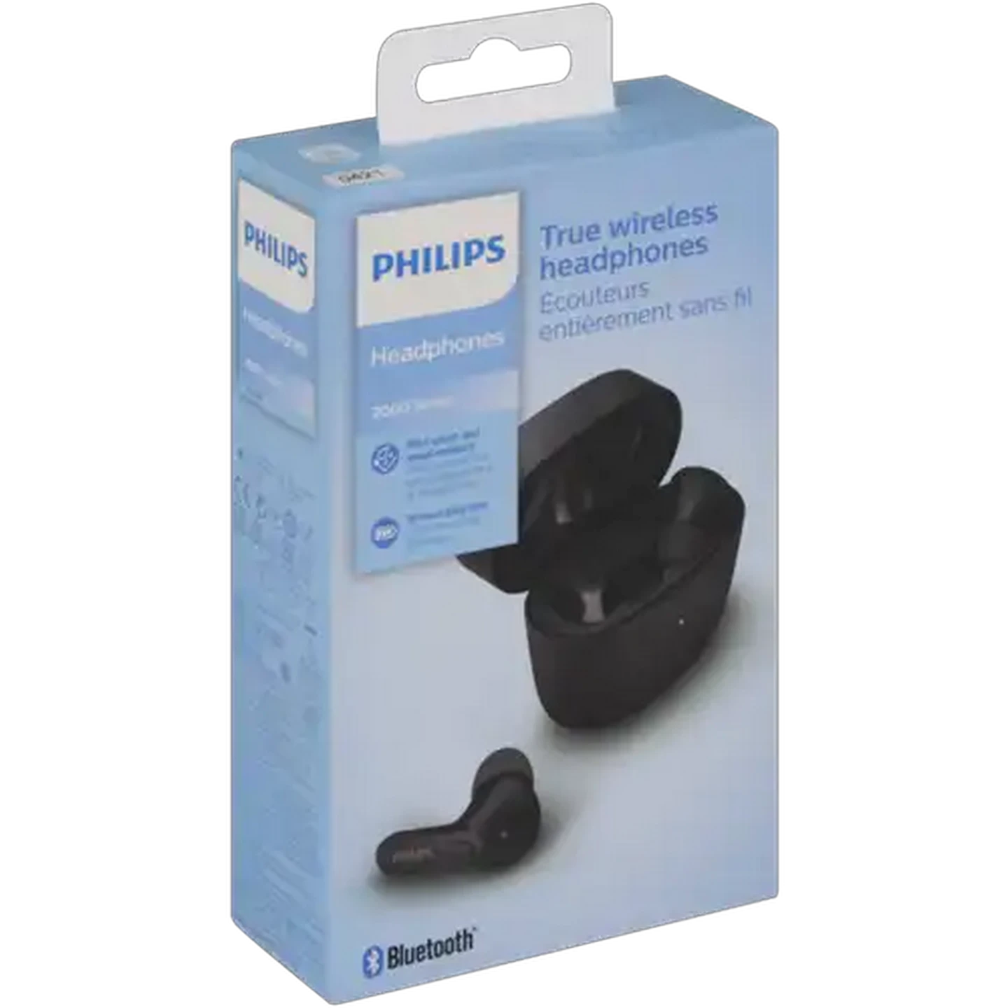Image of Philips TAT2206 Black True Wireless Bluetooth Earphones