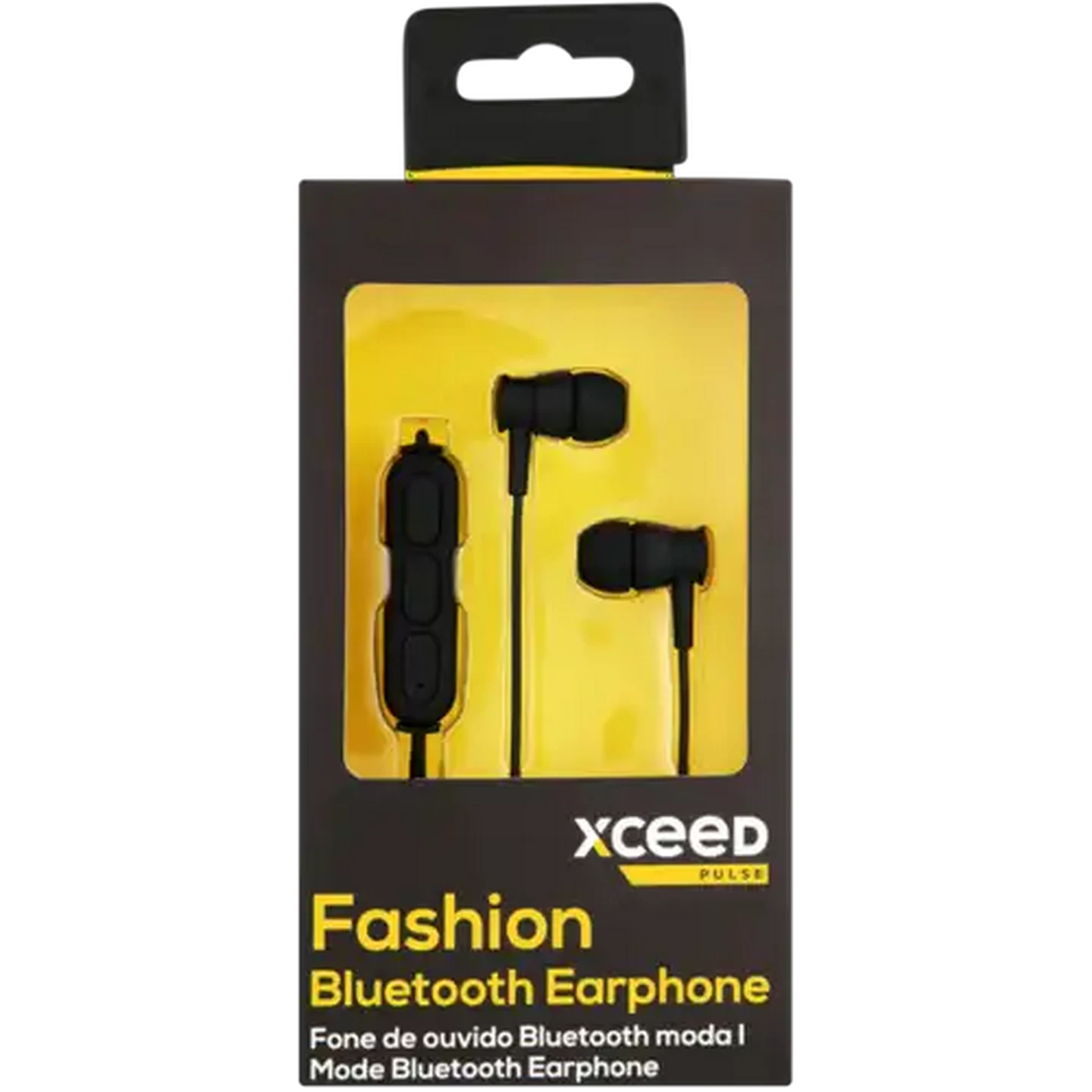 Image of Xceed Black Fashion Bluetooth Earphones