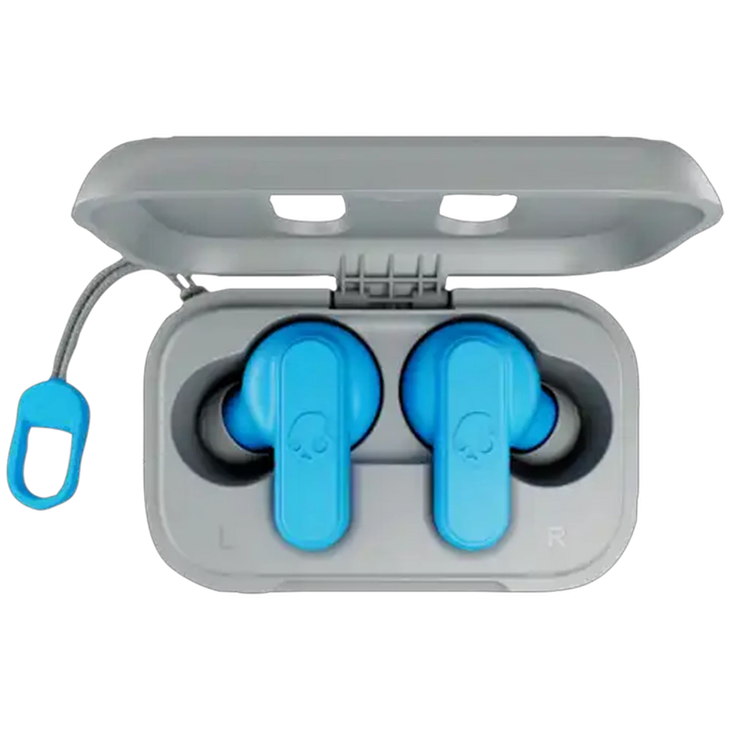 Image of Skullcandy Dime 2 Grey & Blue True Wireless Earbuds