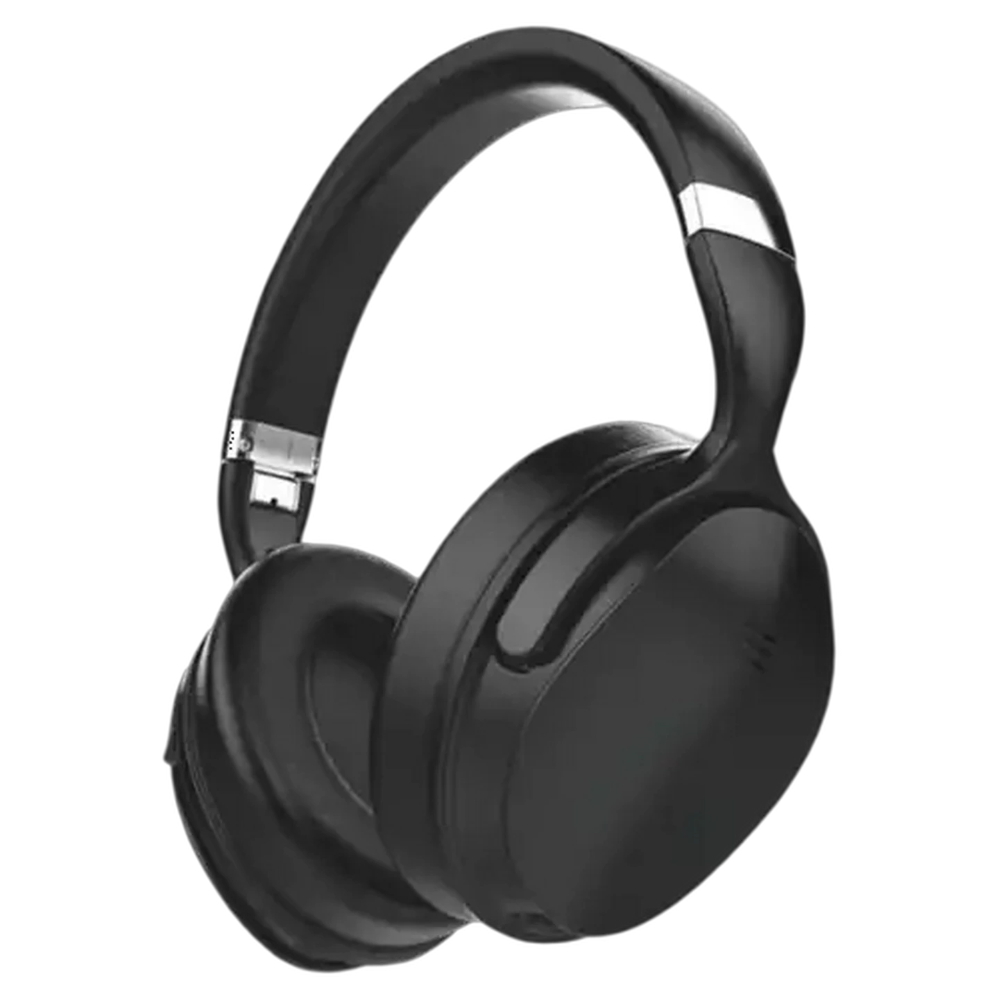 Image of Volkano Silenco Black Active Noise Cancelling Bluetooth Headphones