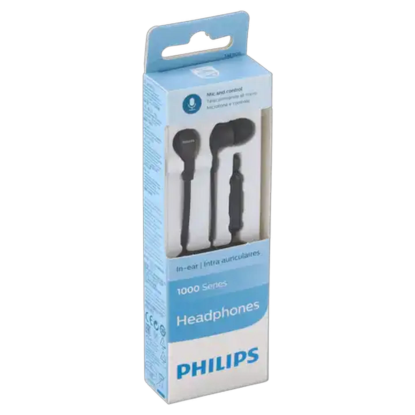 Image of Philips TAE 1105 Black Earphones