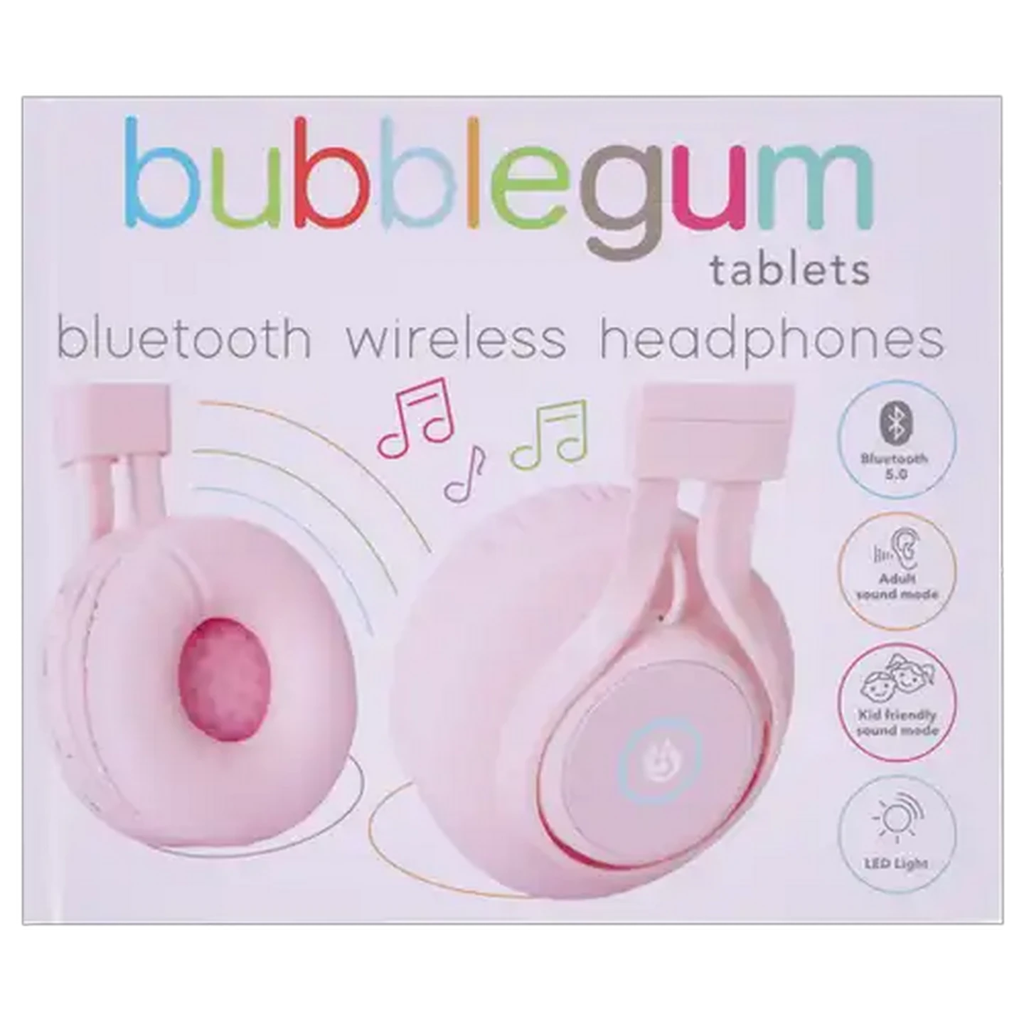 Image of Bubblegum Tablets Pink On Ear Headphone