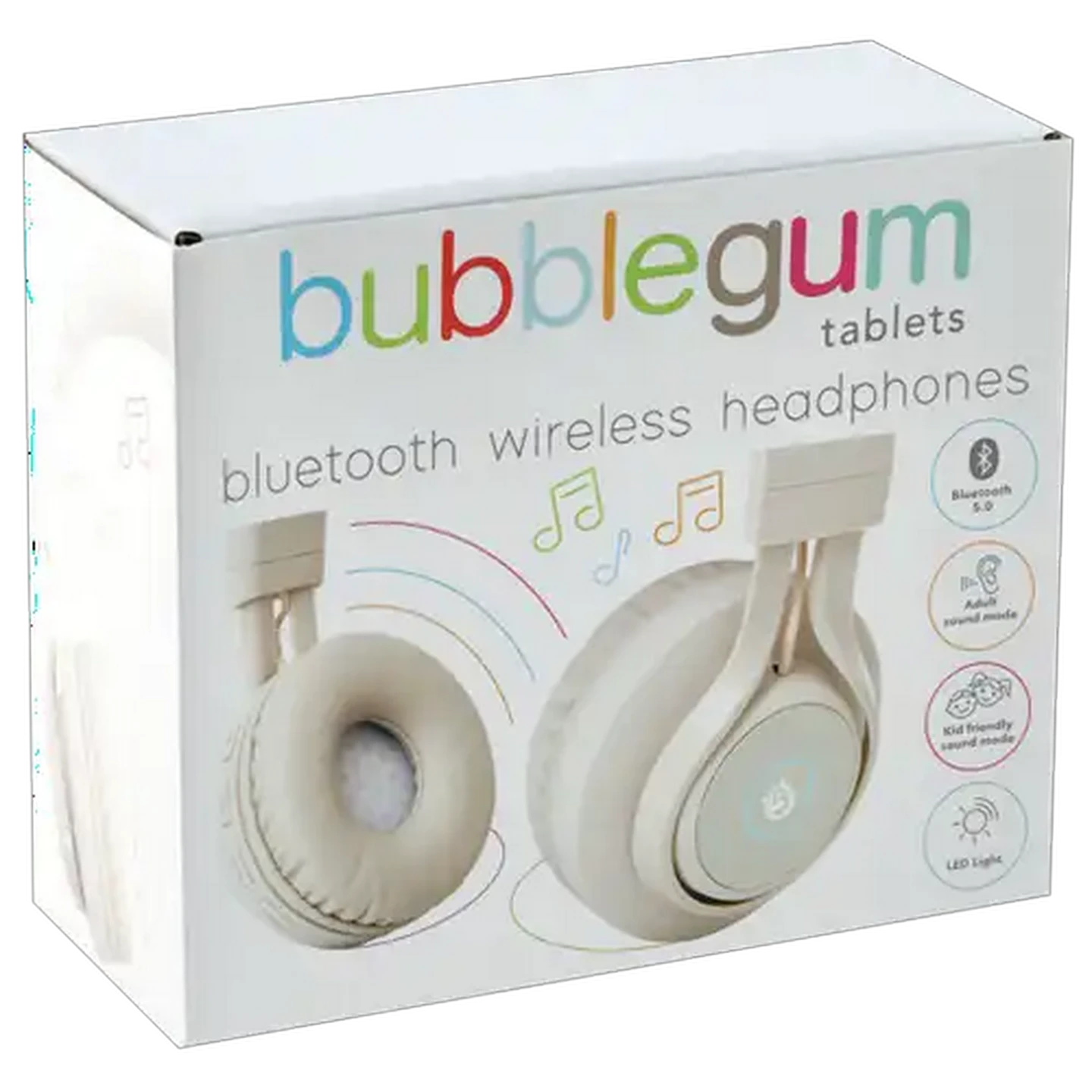 Image of Bubblegum Tablets On Ear Grey Headphones