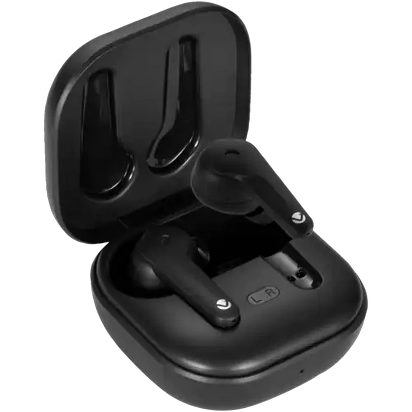 Image of Volkano Silento Black Active Noise Cancelling Bluetooth Earphones