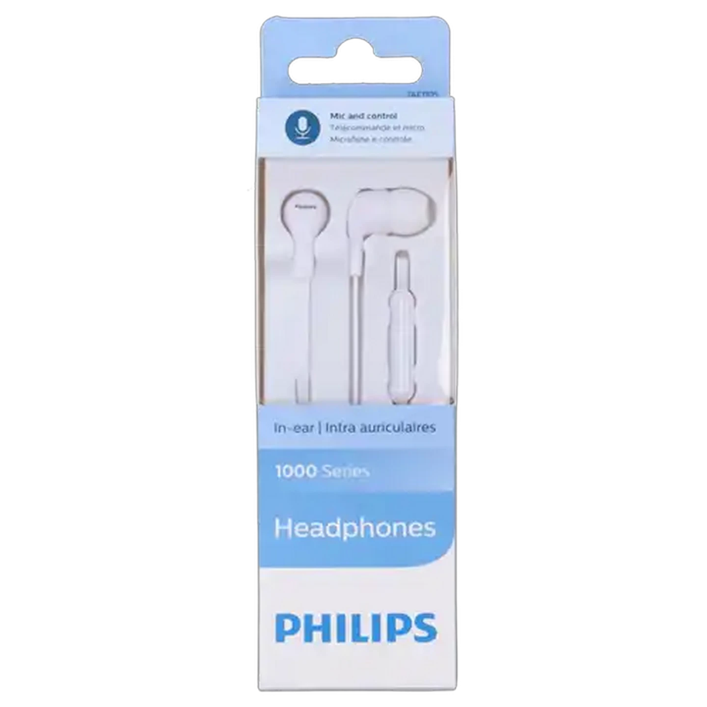 Image of Philips White TAE 1105 Earphone
