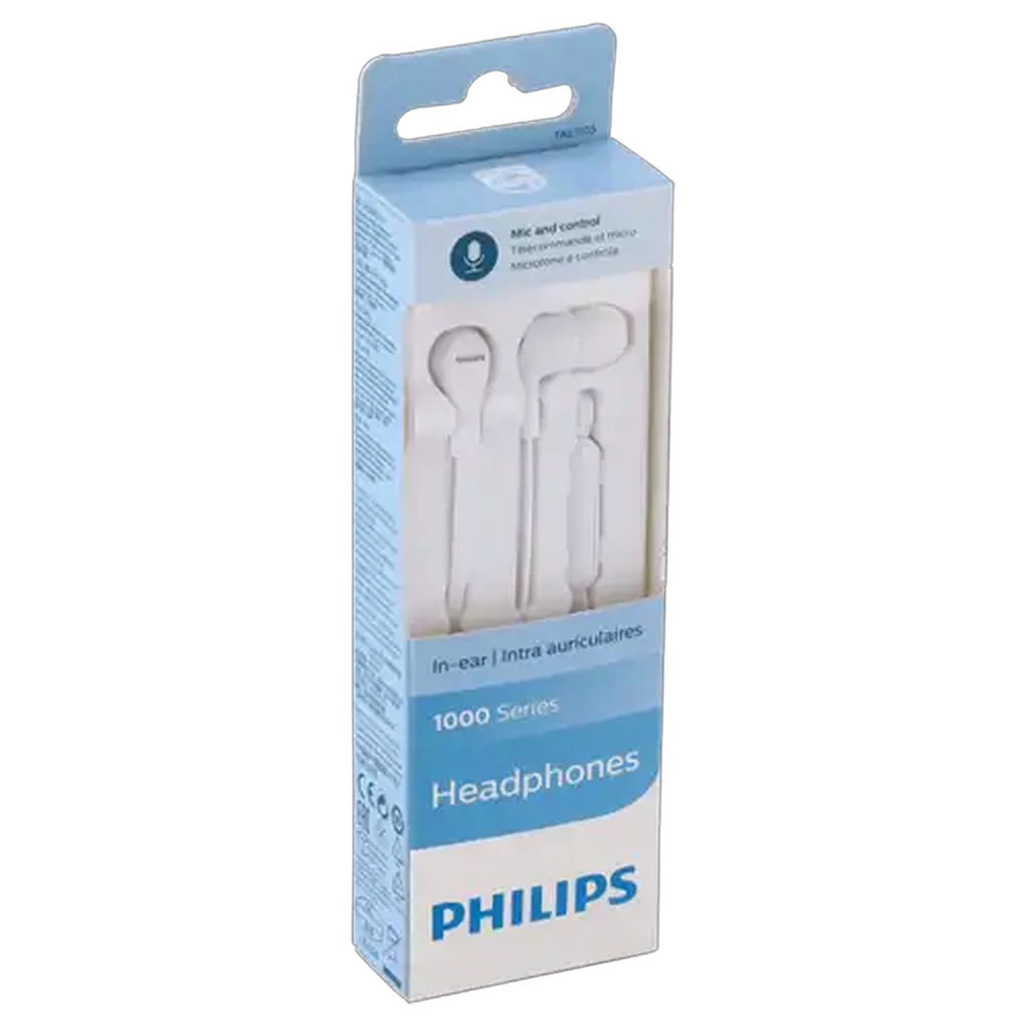 Image of Philips White TAE 1105 Earphone
