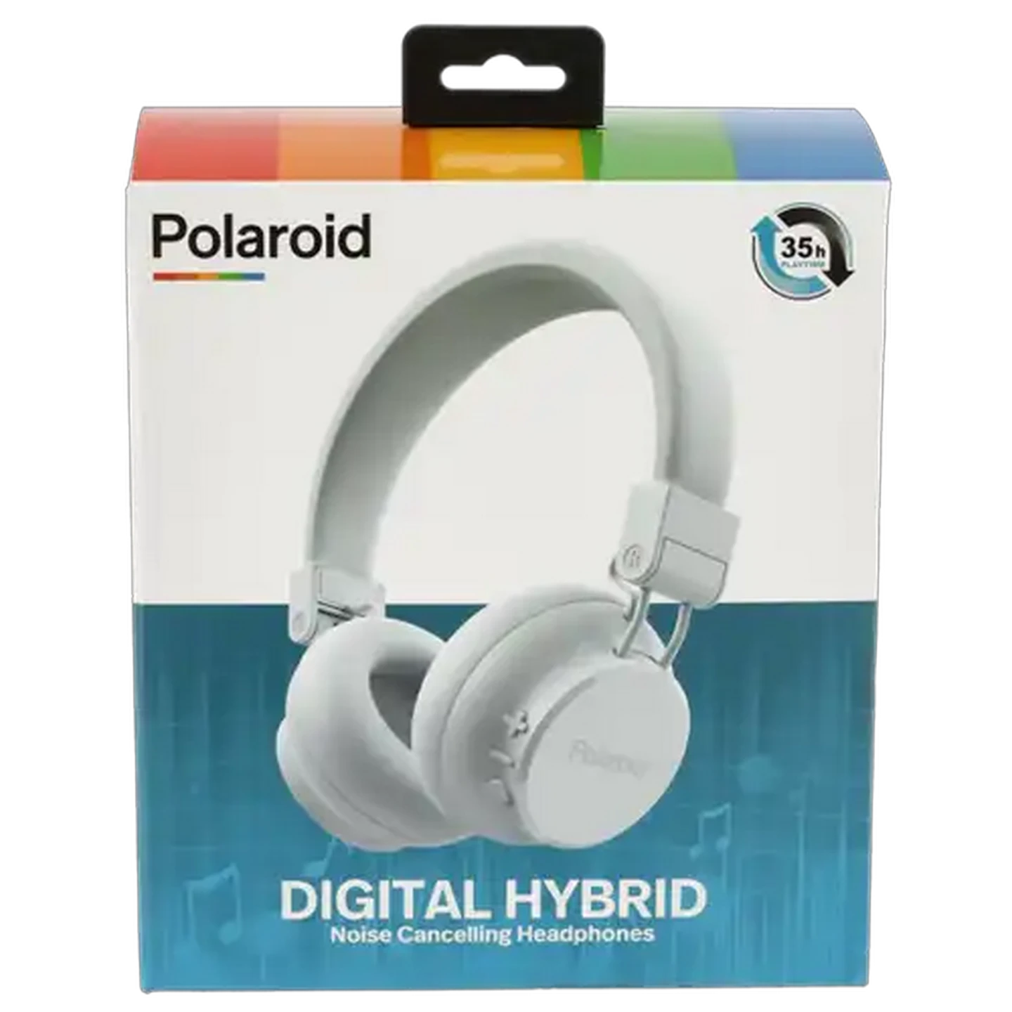 Image of Polaroid Grey Digital Hybrid Noise Cancelling Headphones