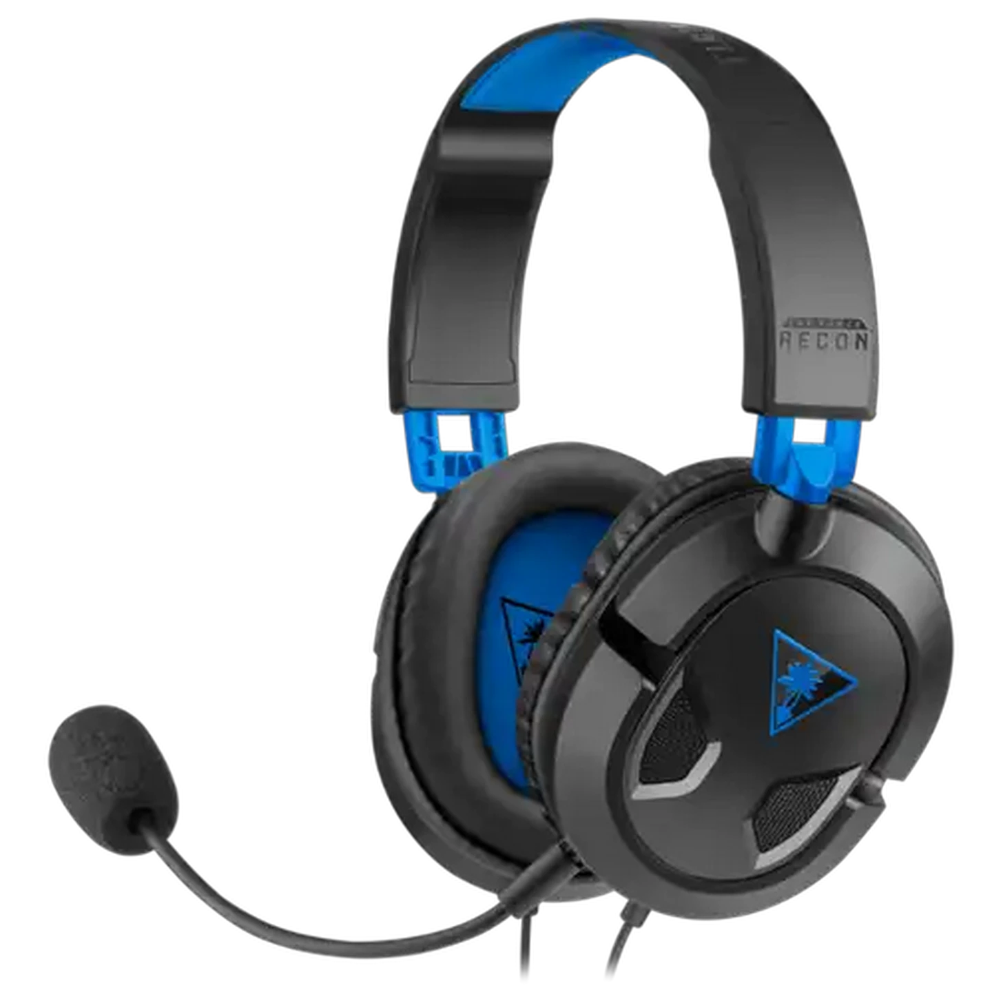 Image of Turtle Beach Black & Blue Recon 50P Wired Gaming Headset
