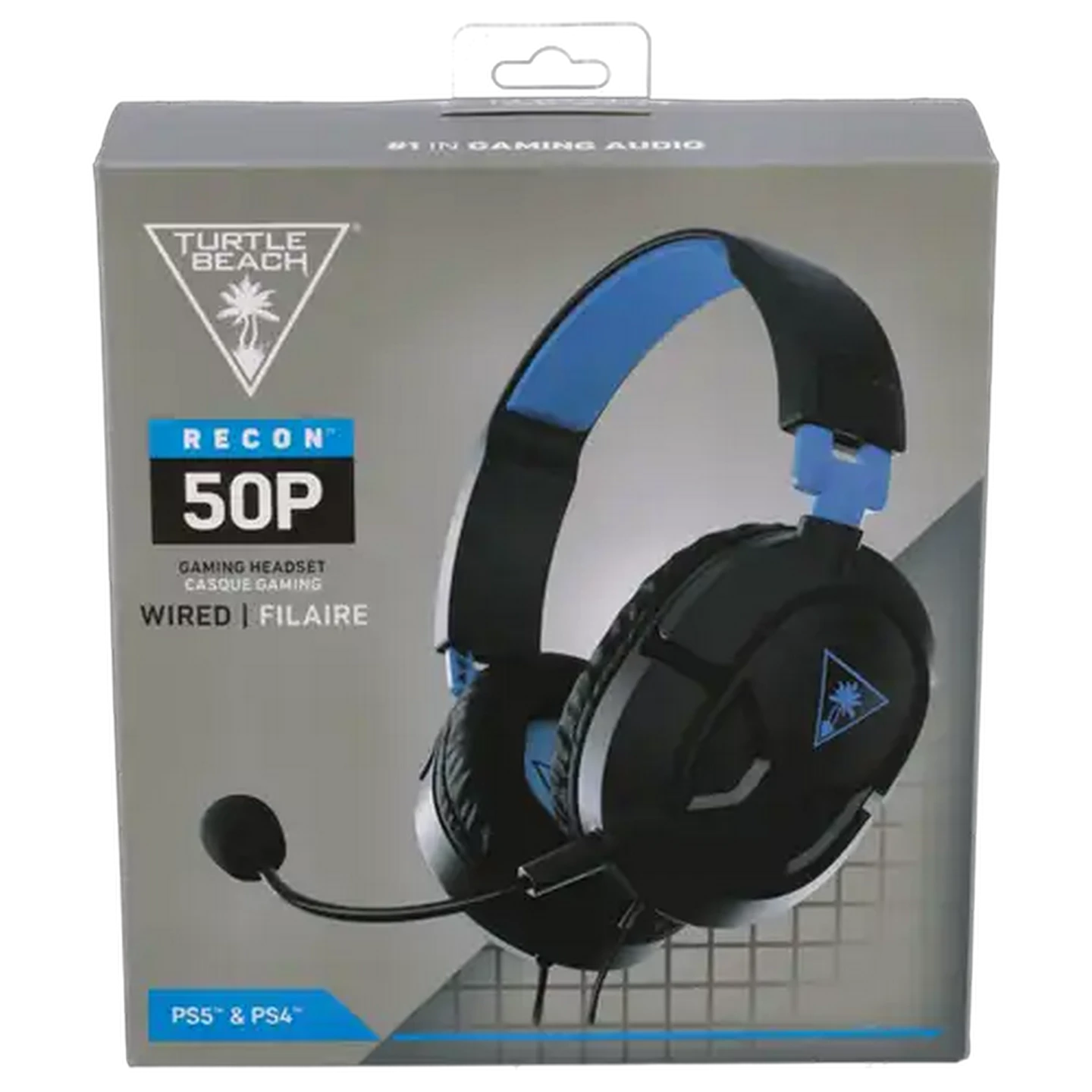 Image of Turtle Beach Black & Blue Recon 50P Wired Gaming Headset