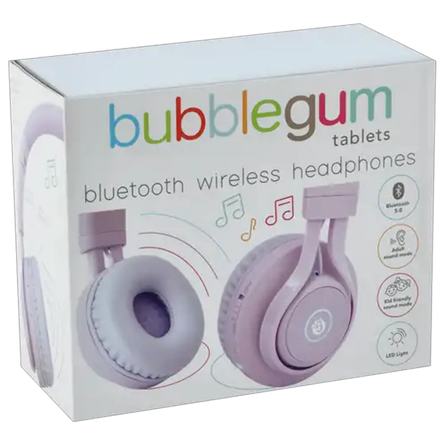 Image of Bubblegum Tablets Purple On Ear Headphone