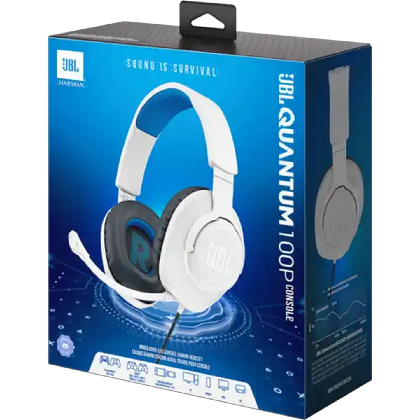 Image of JBL Quantum 100P Console Wired Gaming Headset