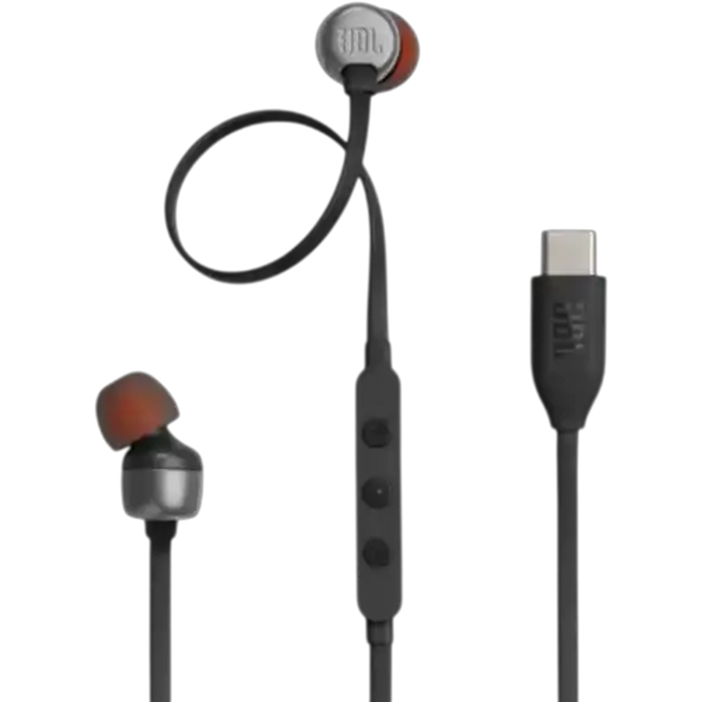 Image of JBL Black Tune 310C USB-C Earphones