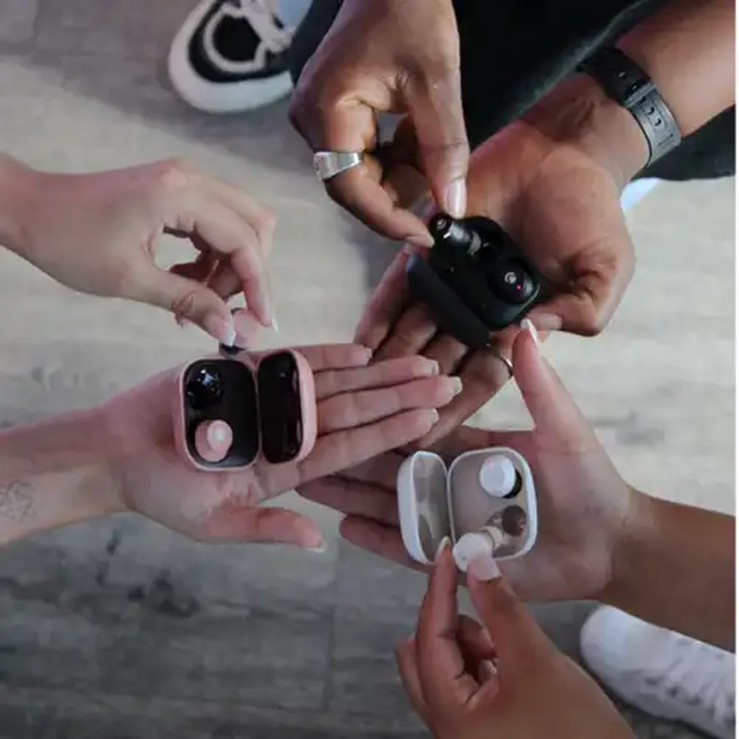 Image of Volkano White Taurus Series 2.0 True Wireless Earphones