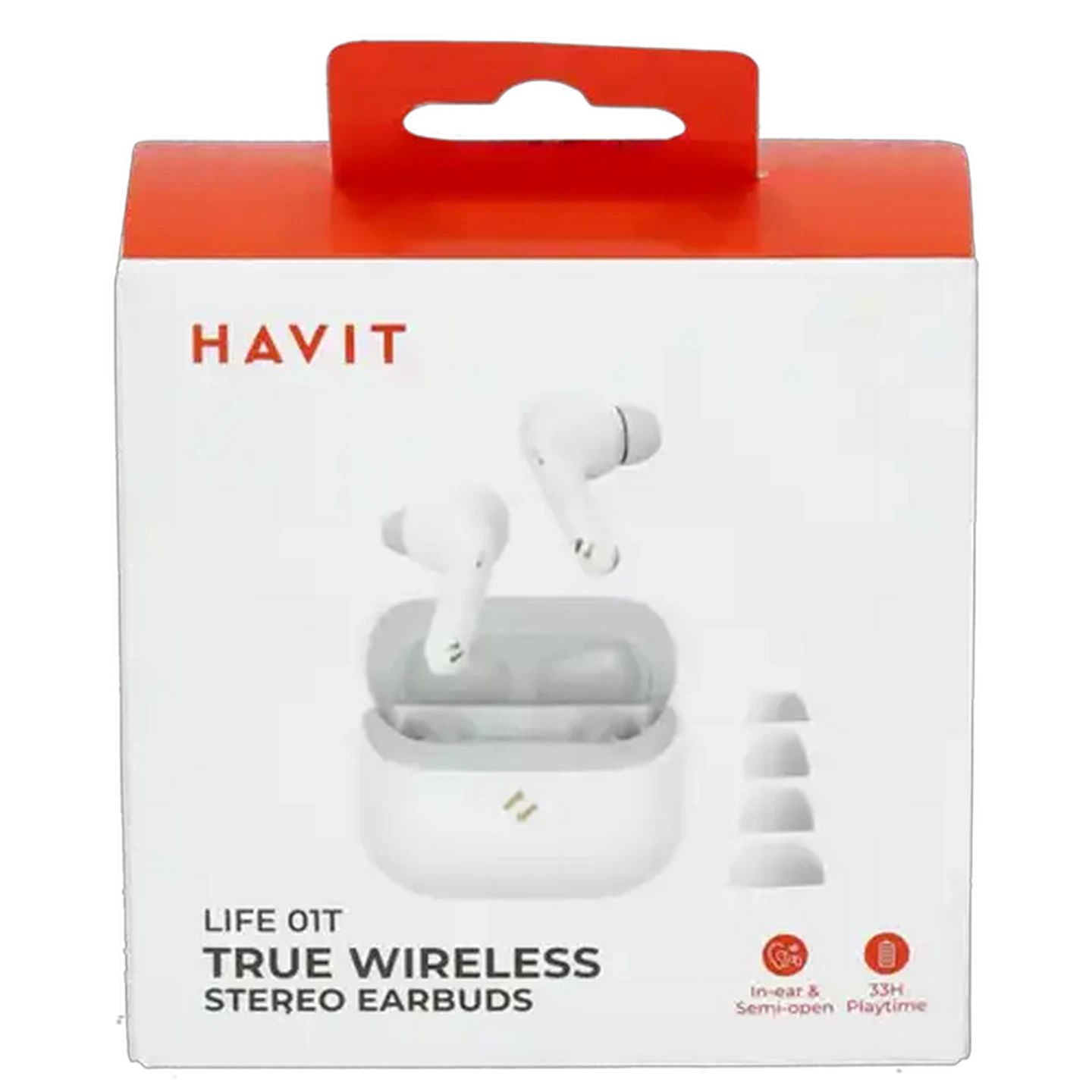 Image of HAVIT True Wireless White Stereo Earbuds
