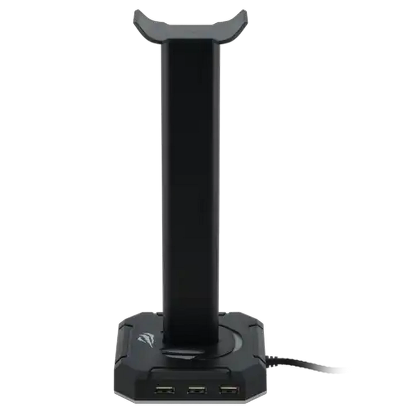 Image of HAVIT Gamenote RGB Black Dual Headset Stand