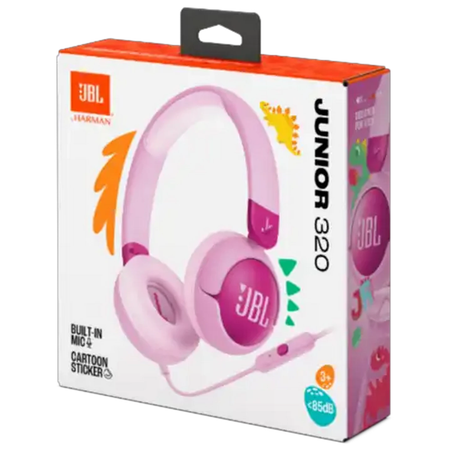 Image of JBL Junior 320 Purple Wired Headphones