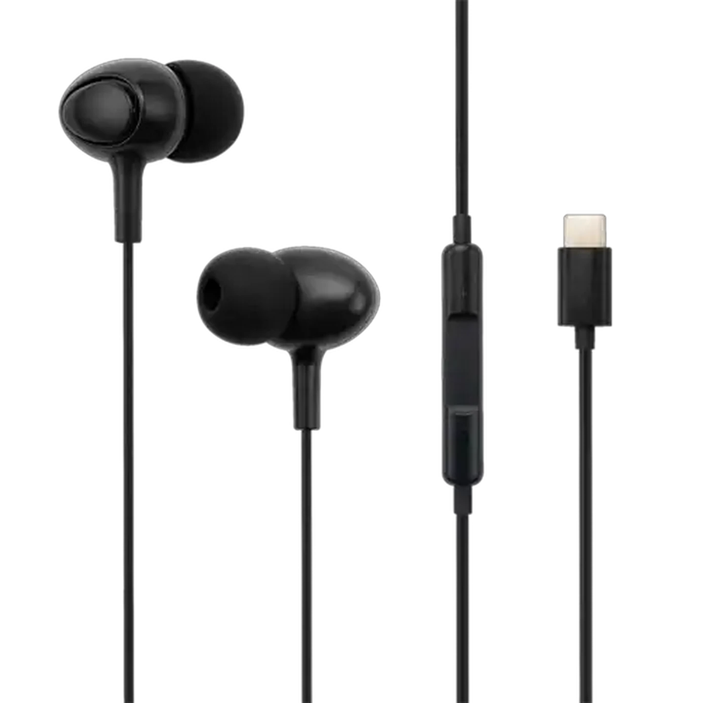 Image of Xceed Pulse Black Type-C Lite Earphones