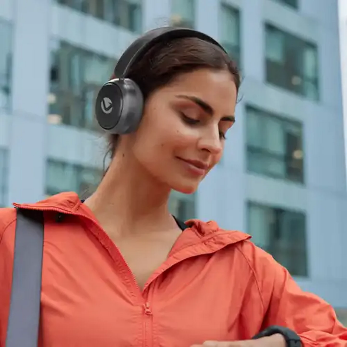 Image of Volkano Black Lexi Bluetooth Headphones with ANC