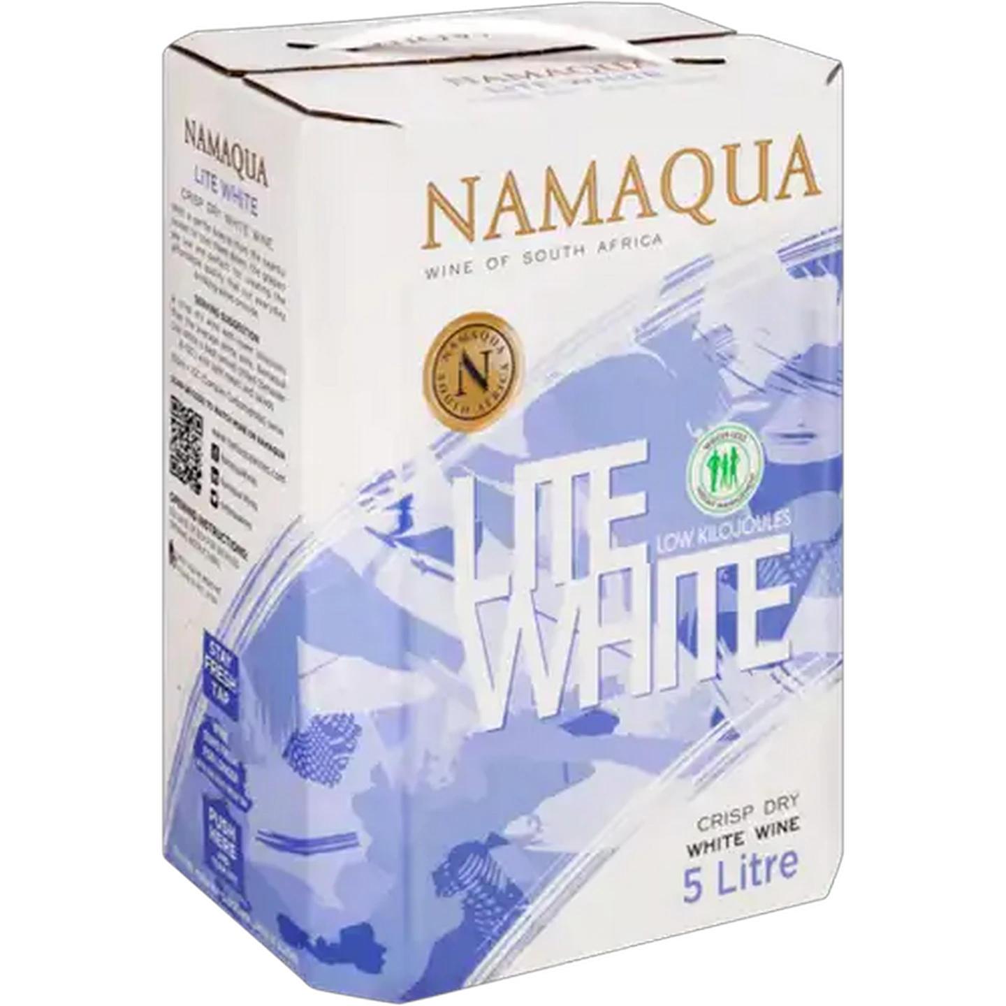 Image of Namaqua Extra Light White Wine Box 5L