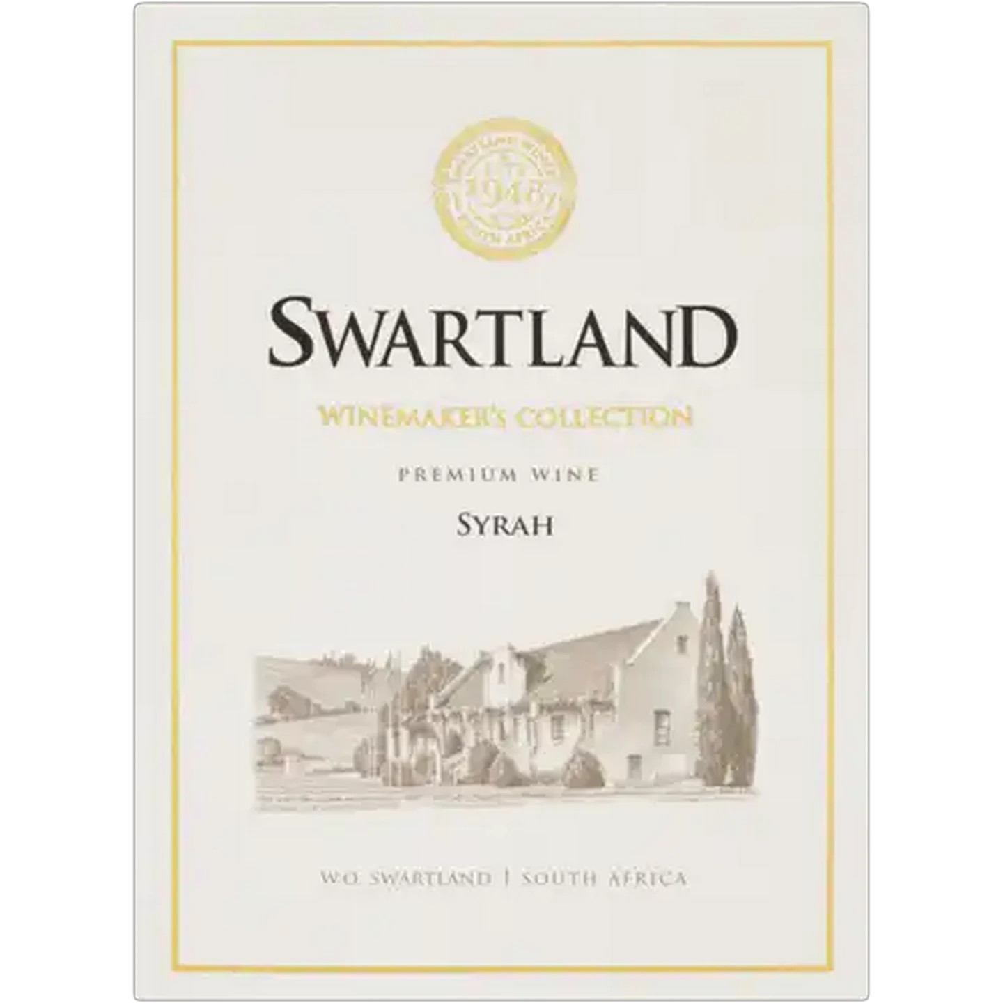 Image of Swartland Winery Winemaker's Collection Syrah Red Wine Box 2L