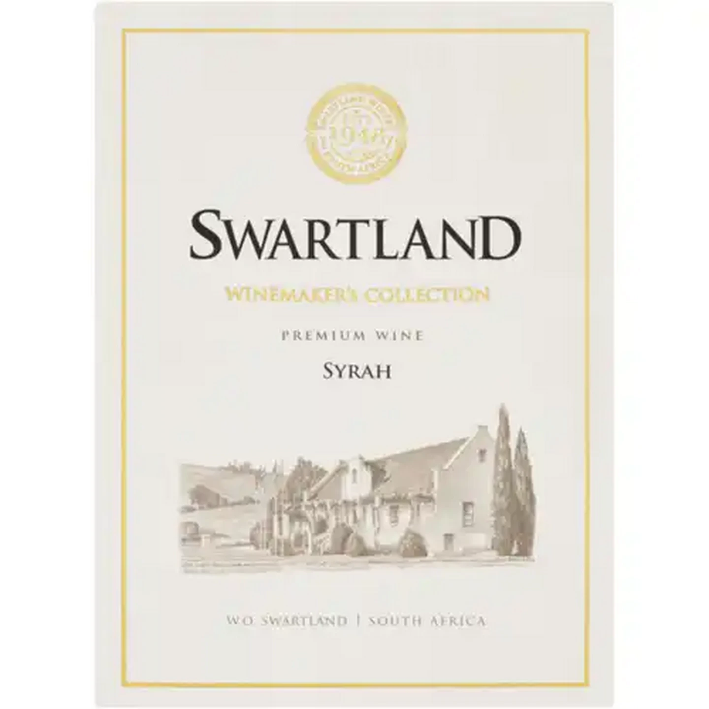 Image of Swartland Winery Winemaker's Collection Syrah Red Wine Box 2L