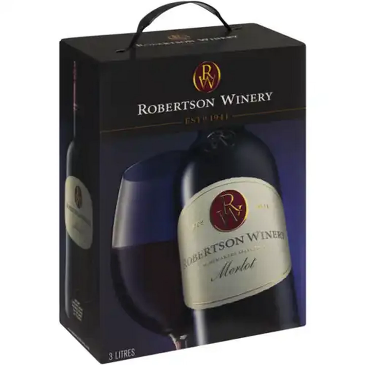 Image of Robertson Winery Merlot Red Wine Box 3L