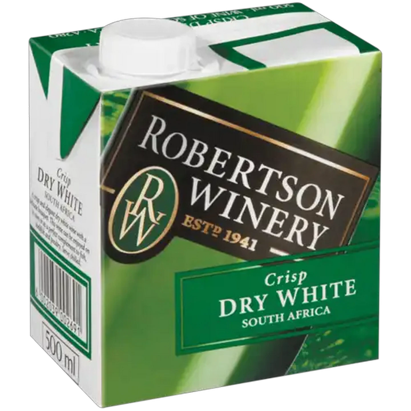 Image of Robertson Winery Crisp Dry White Wine Box 500ml