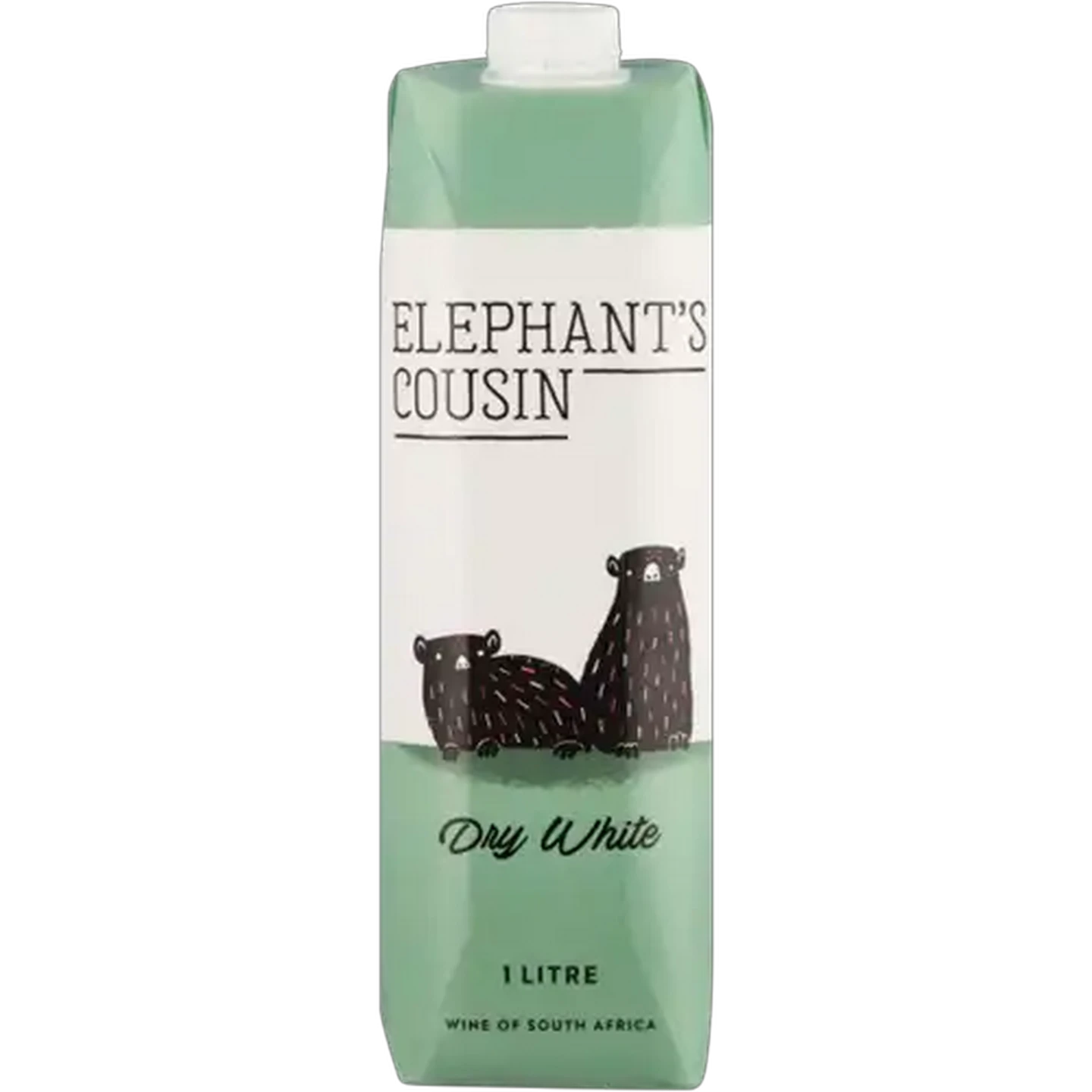 Image of Elephant's Cousin Dry White Wine Box 1L