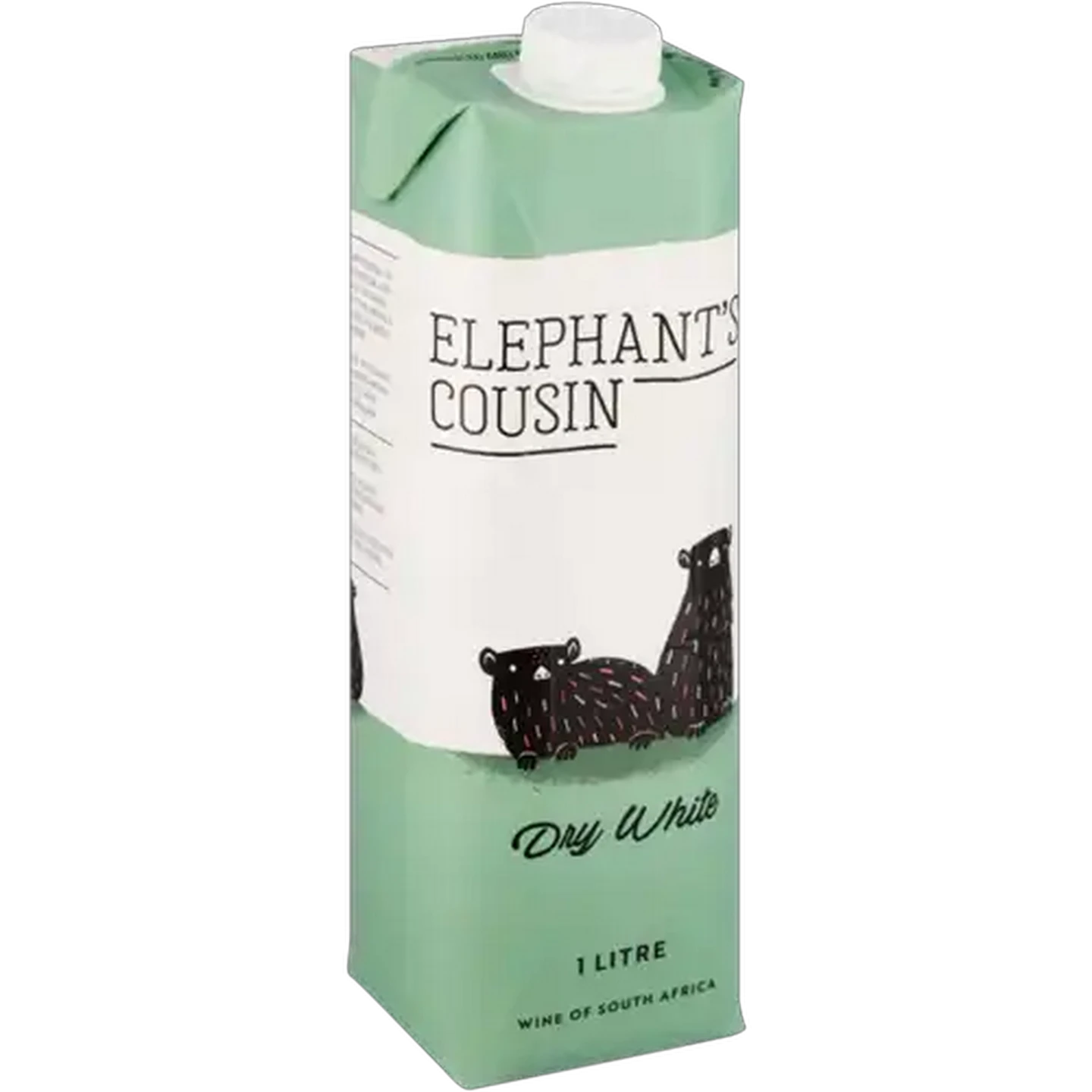 Image of Elephant's Cousin Dry White Wine Box 1L