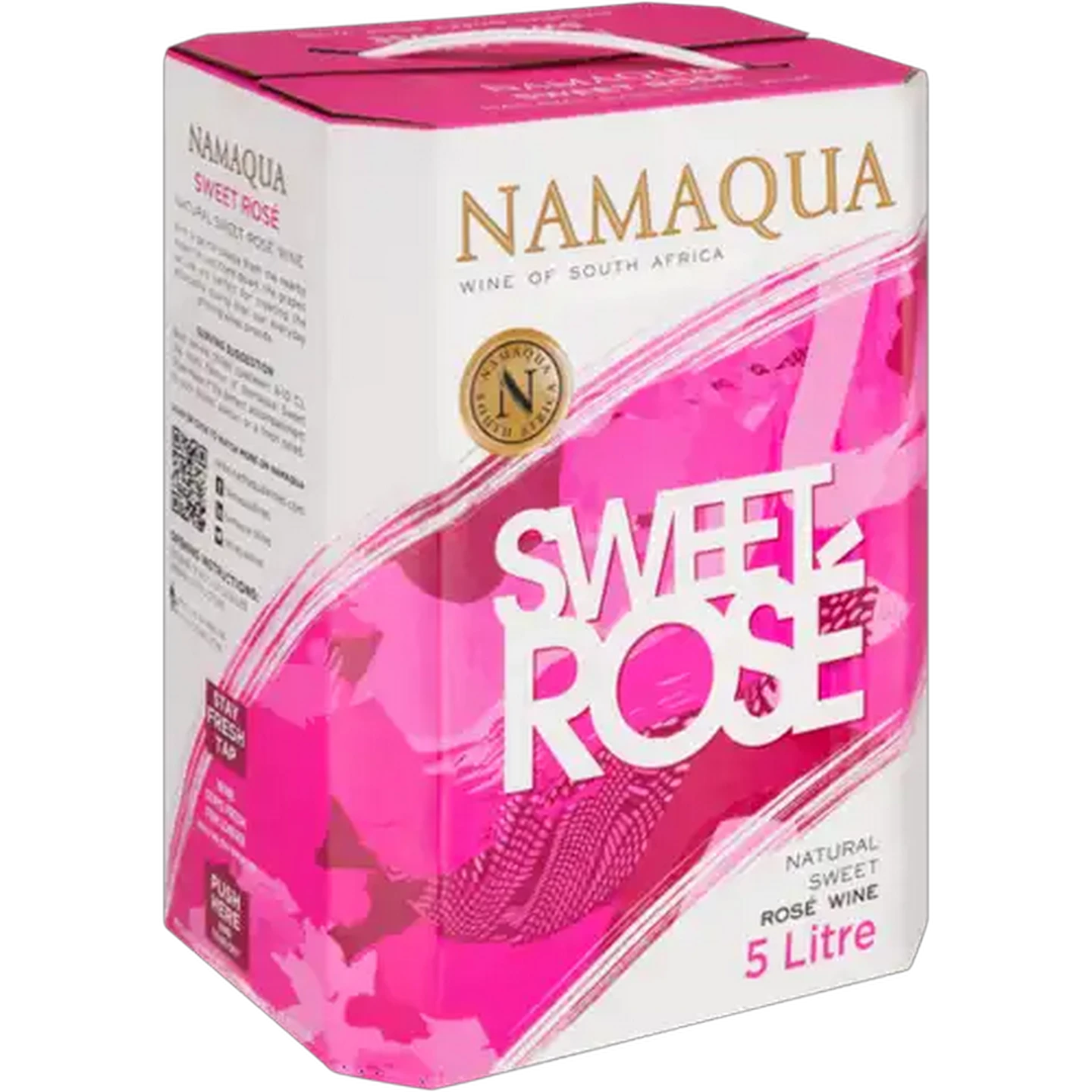 Image of Namaqua Sweet Rosé Wine Box 5L