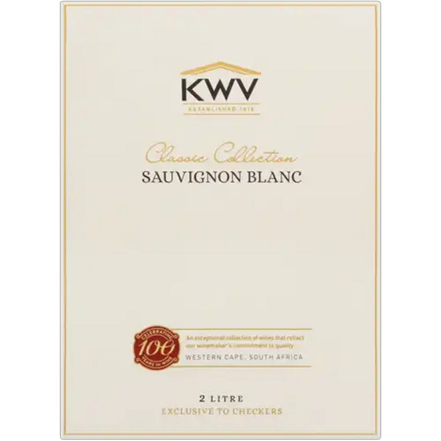 Image of KWV Classic Sauvignon Blanc White Wine Box 2L