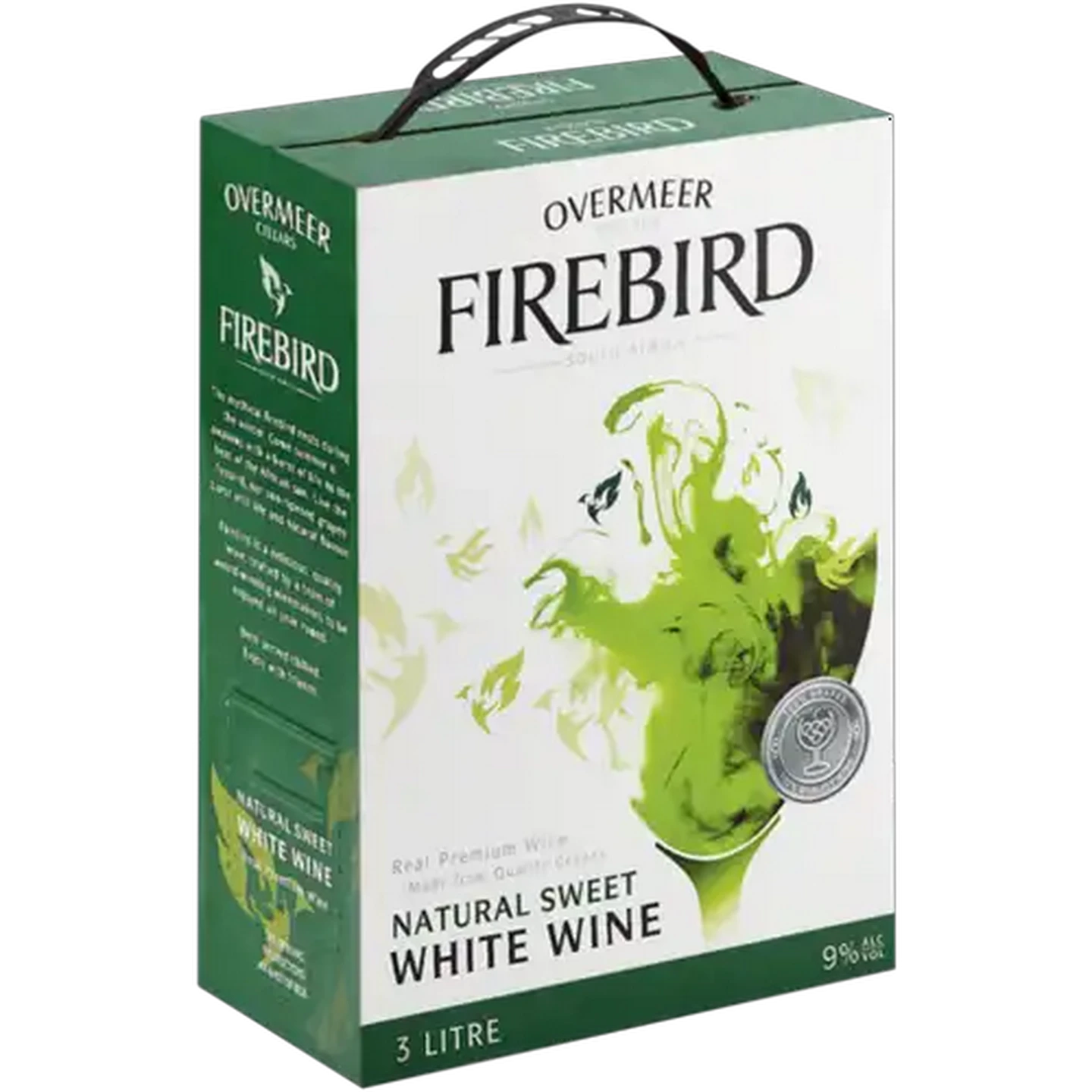 Image of Overmeer Cellars Firebird Natural Sweet White Wine Box 3L
