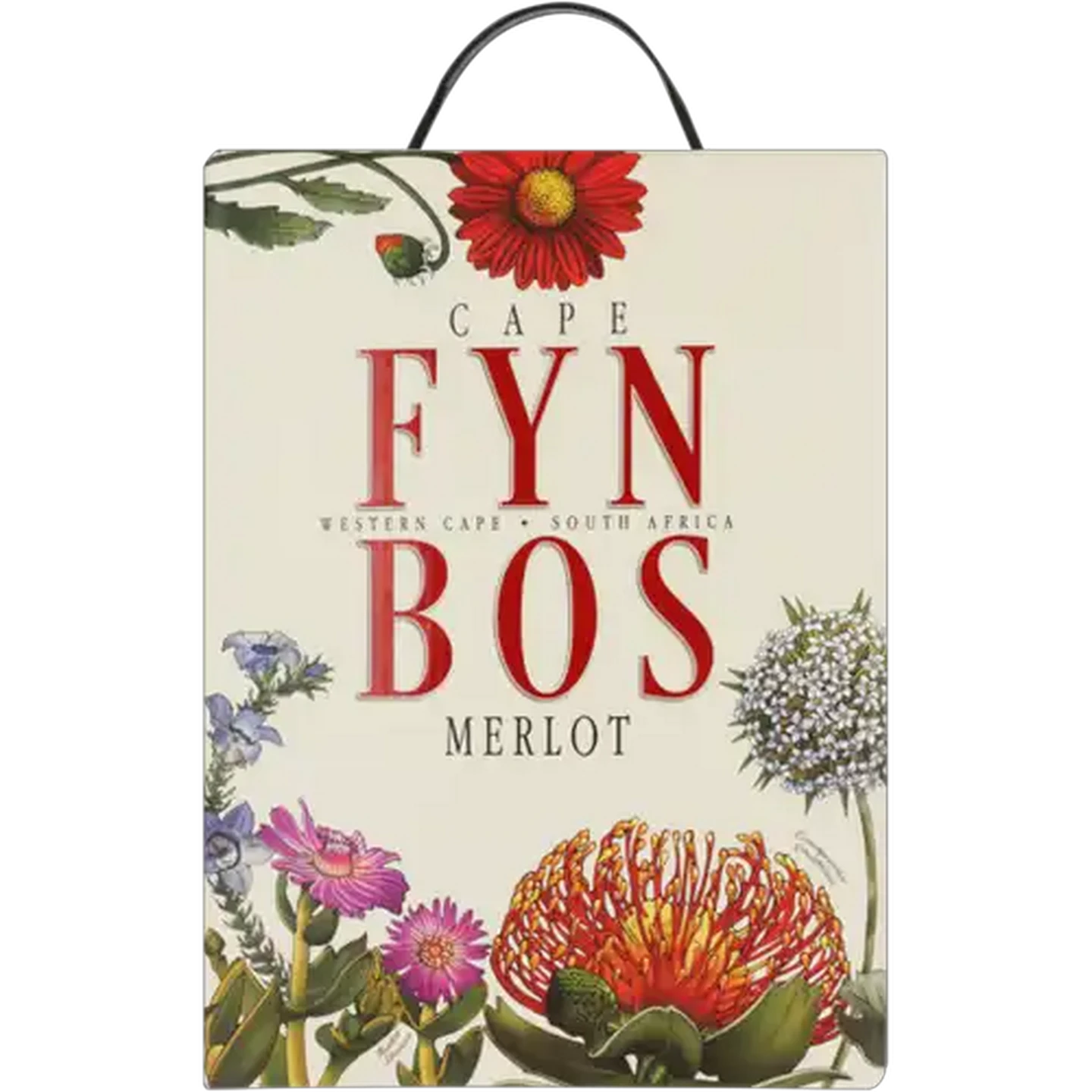 Image of Cape Fynbos Merlot Red Wine Box 3L