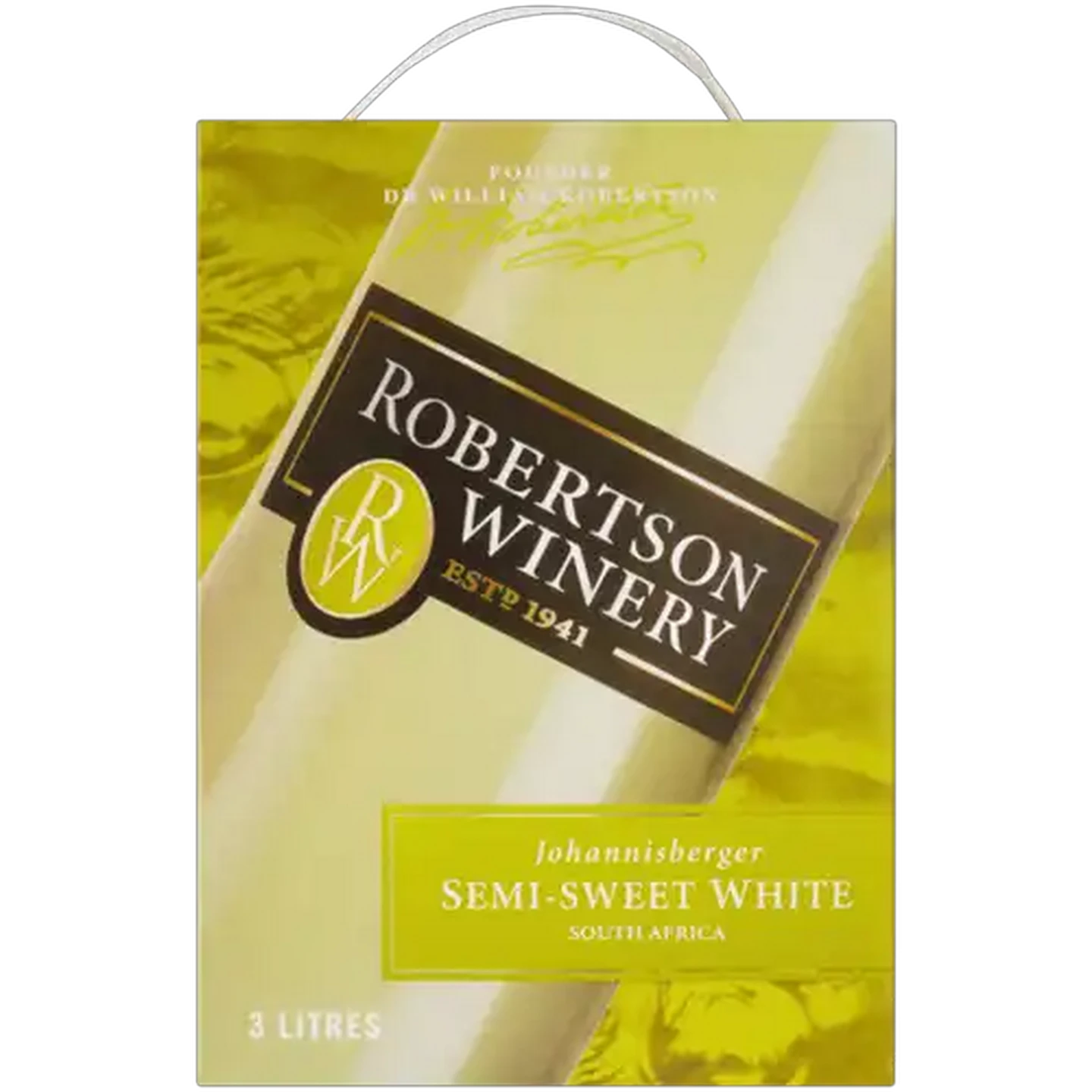 Image of Robertson Winery Johannisberger Semi-Sweet White Box 3L