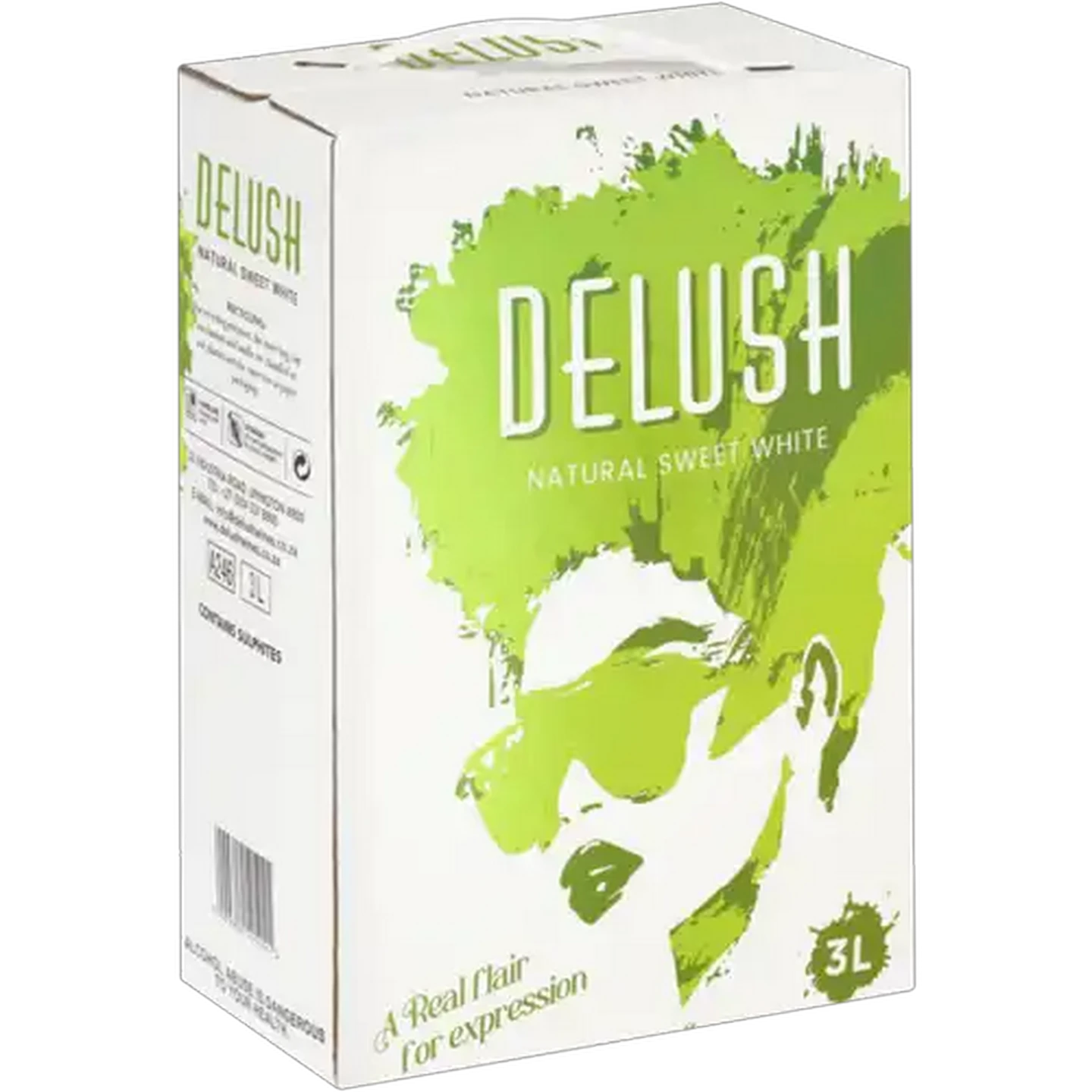 Image of Delush Natural Sweet White Wine Box 3L