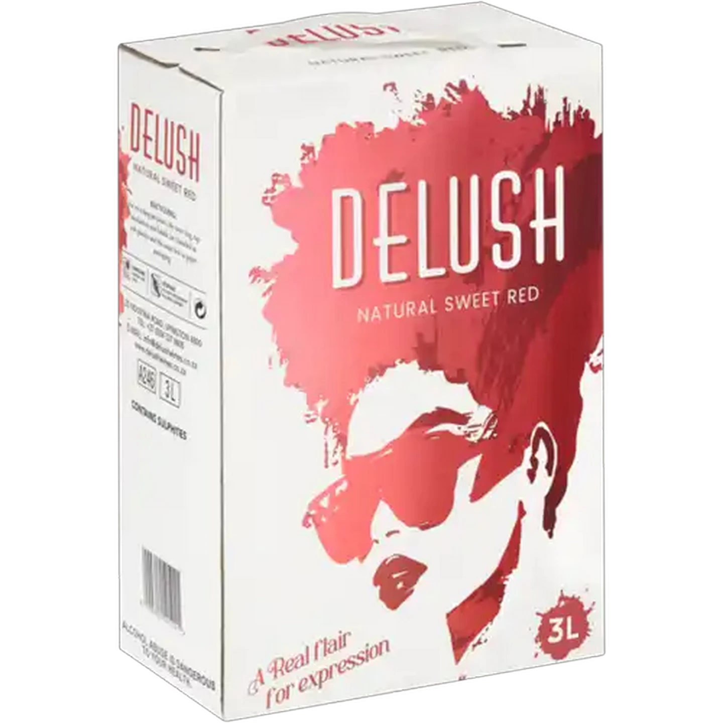 Image of Delush Natural Sweet Red Wine Box 3L