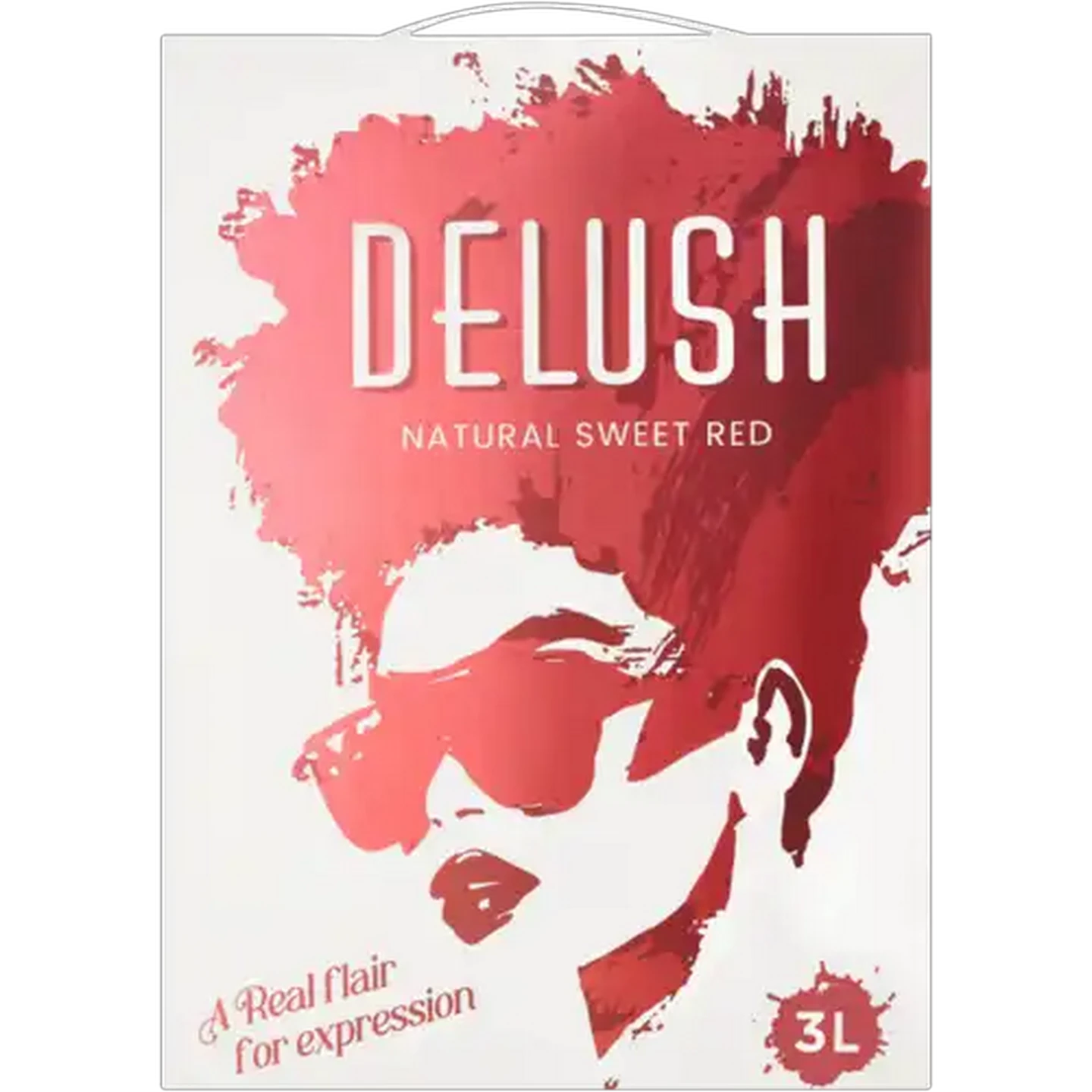 Image of Delush Natural Sweet Red Wine Box 3L