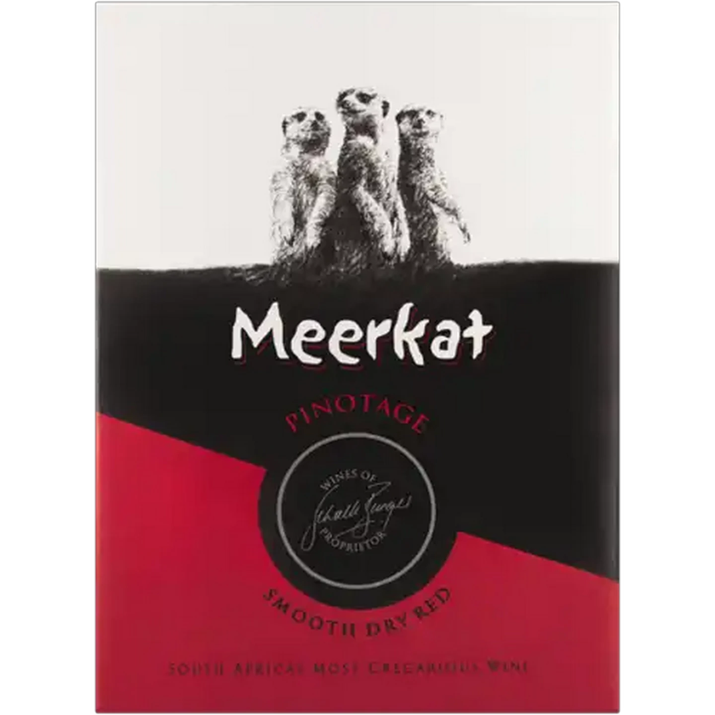 Image of Meerkat Pinotage Red Wine Box 3L