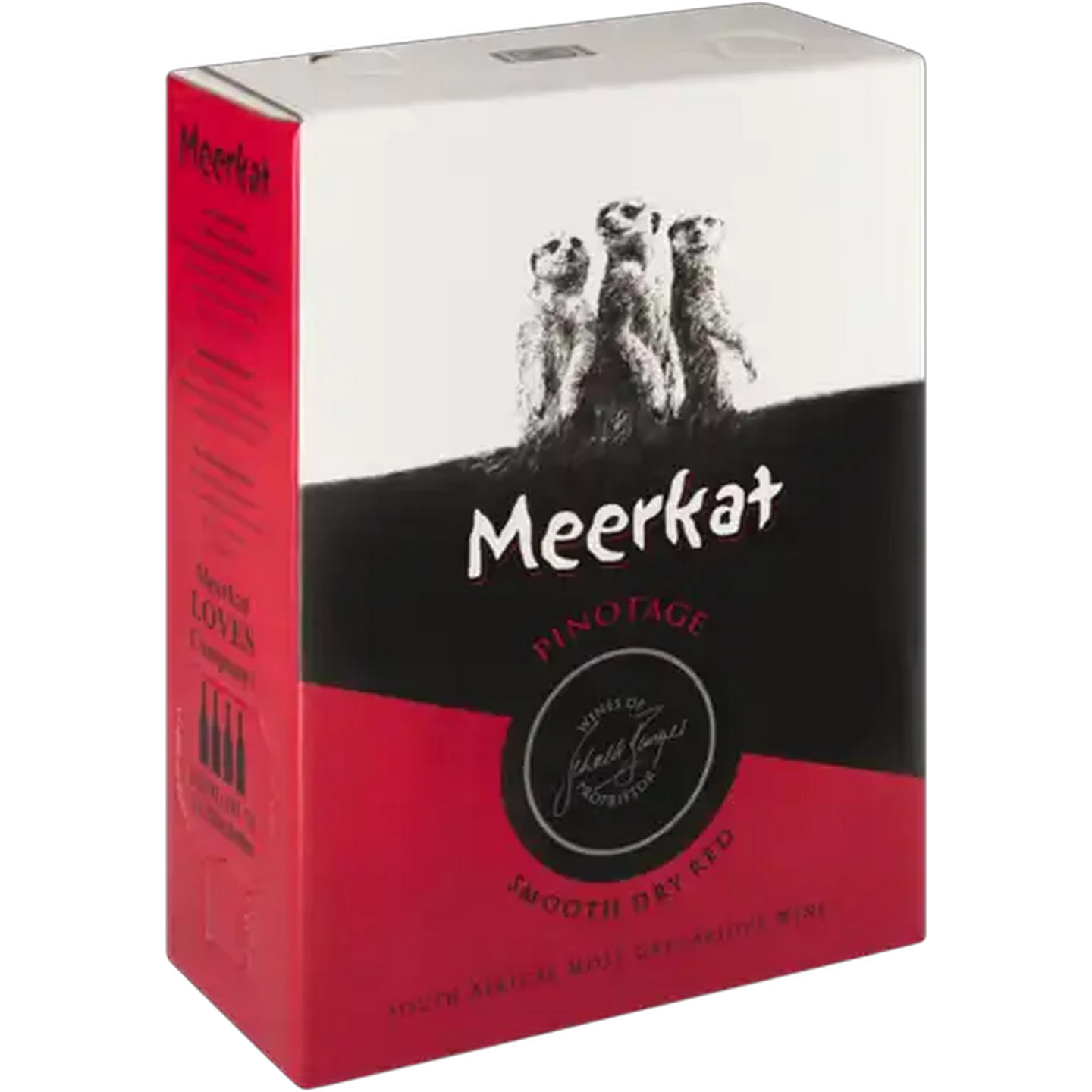 Image of Meerkat Pinotage Red Wine Box 3L