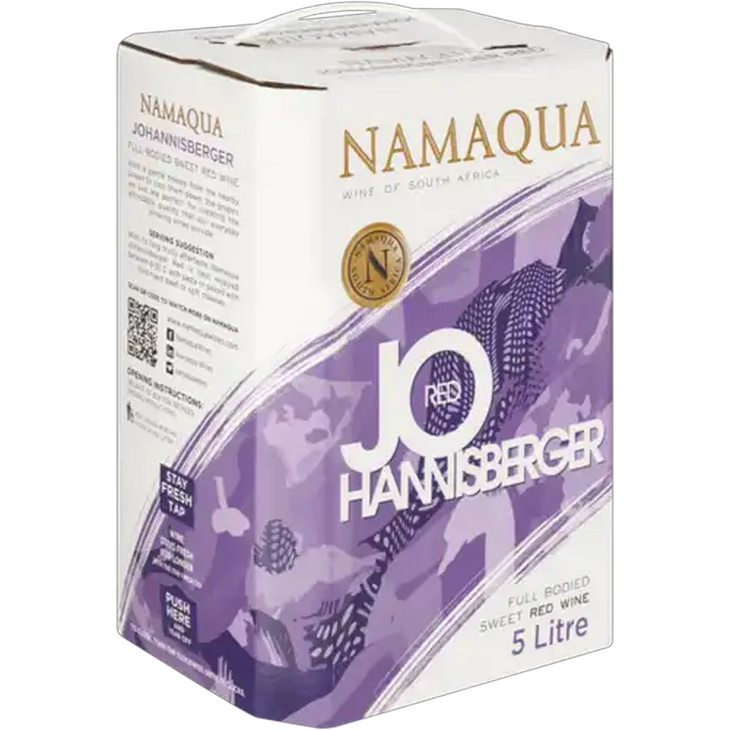 Image of Namaqua Johannisberger Red Wine Box 5L