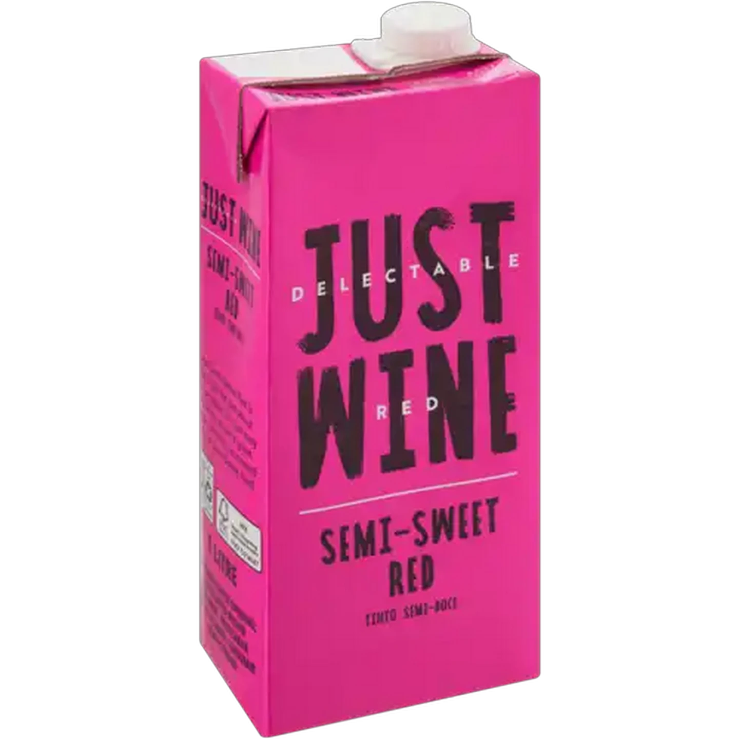 Image of Just Wine Semi-Sweet Red Wine 1L
