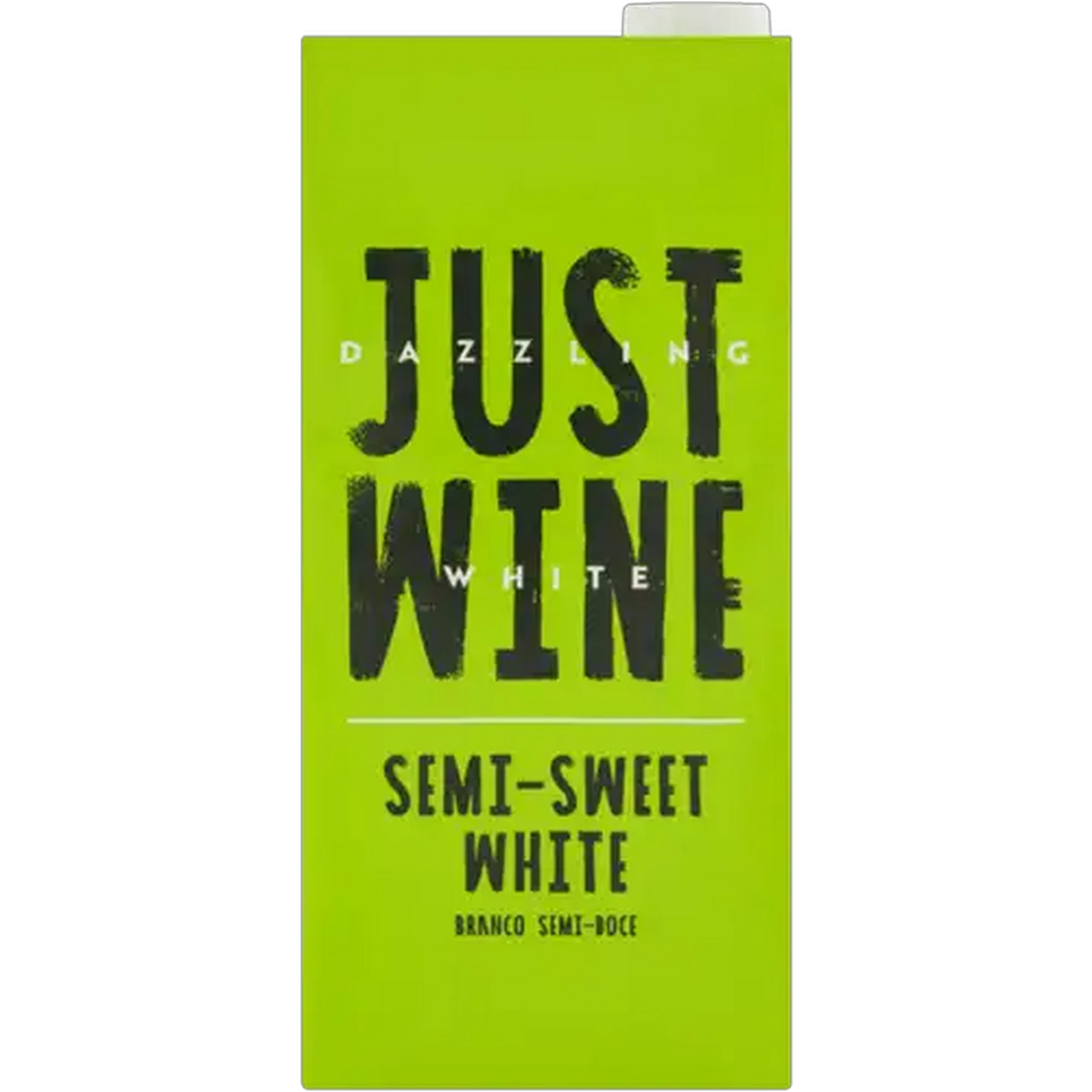Image of Just Wine Semi-Sweet White Wine 1L Box