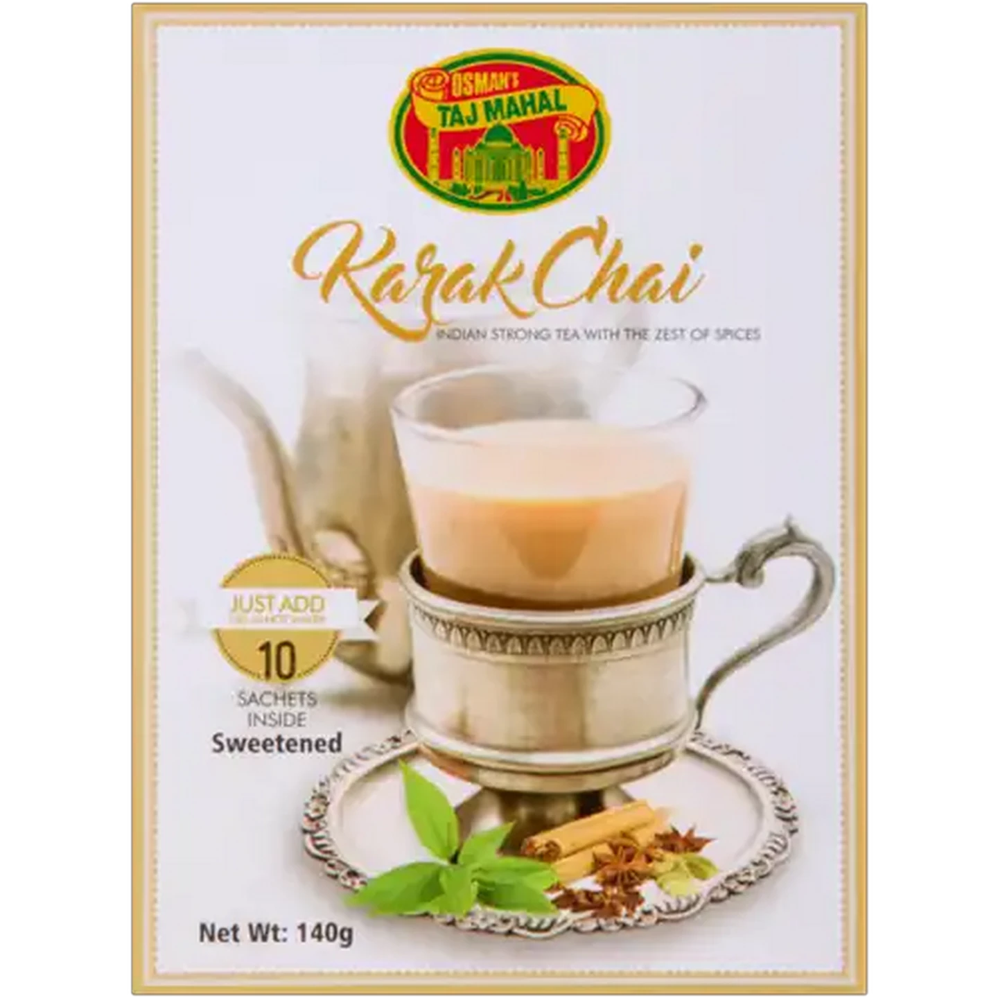 Image of Osman's Taj Mahal Karak Chai Tea Sachets 10-Pack