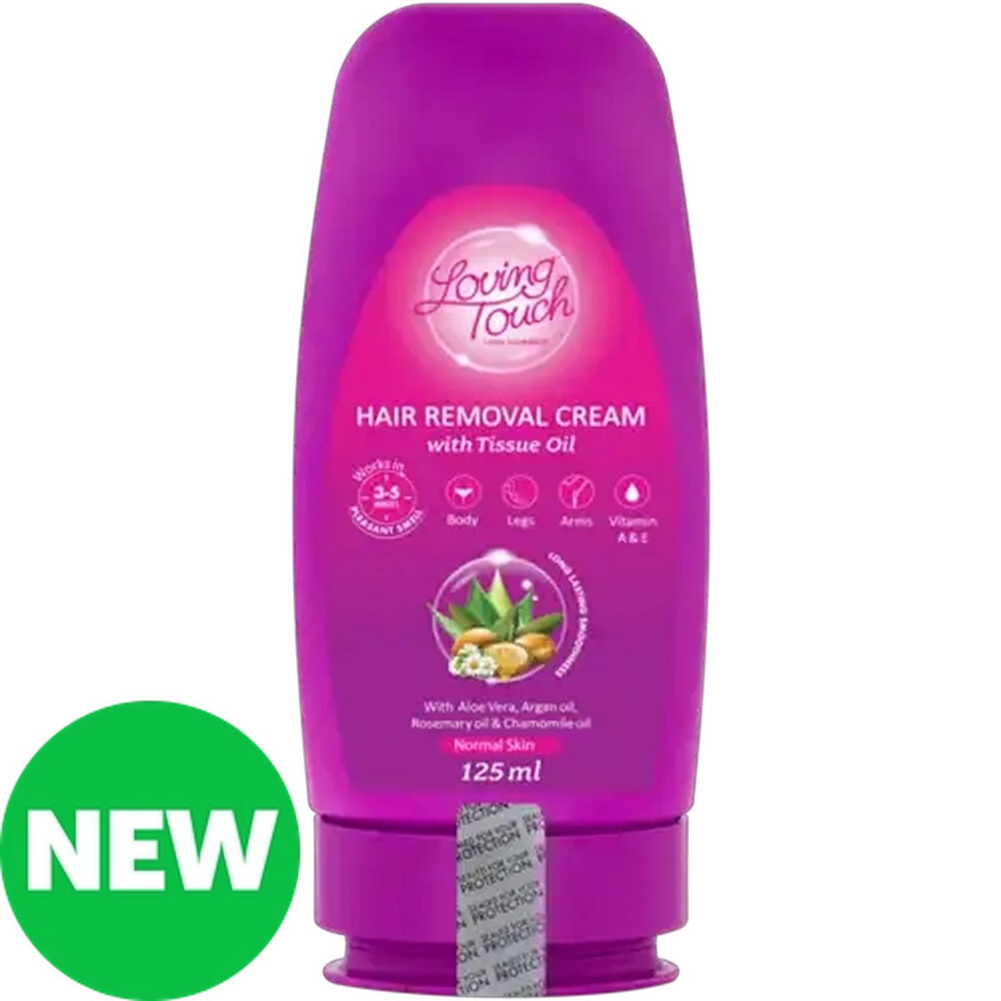 Image of Loving Touch Hair Removal Cream for Normal Skin 125ml