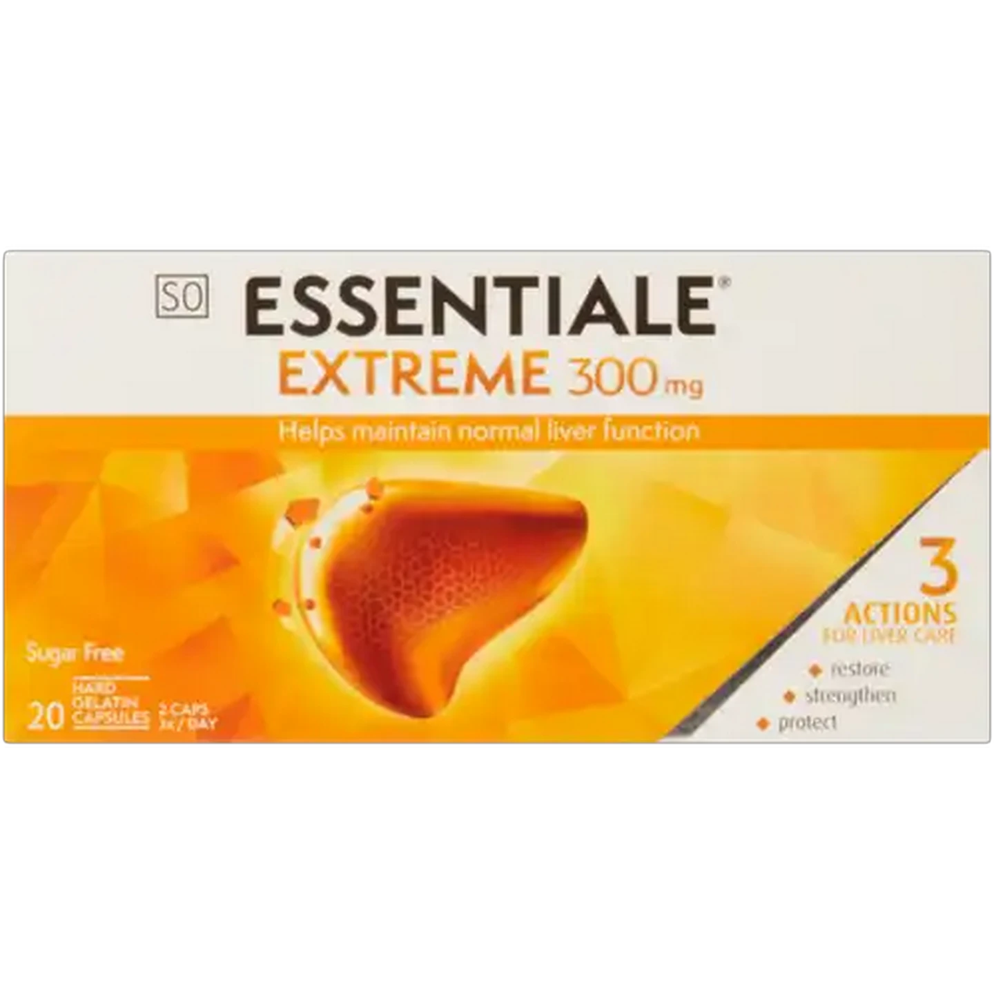 Image of Essentiale Extreme Liver Care Capsules 20 Pack